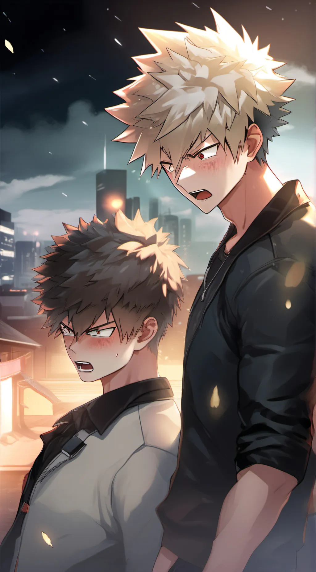 ai character: Bakugou background