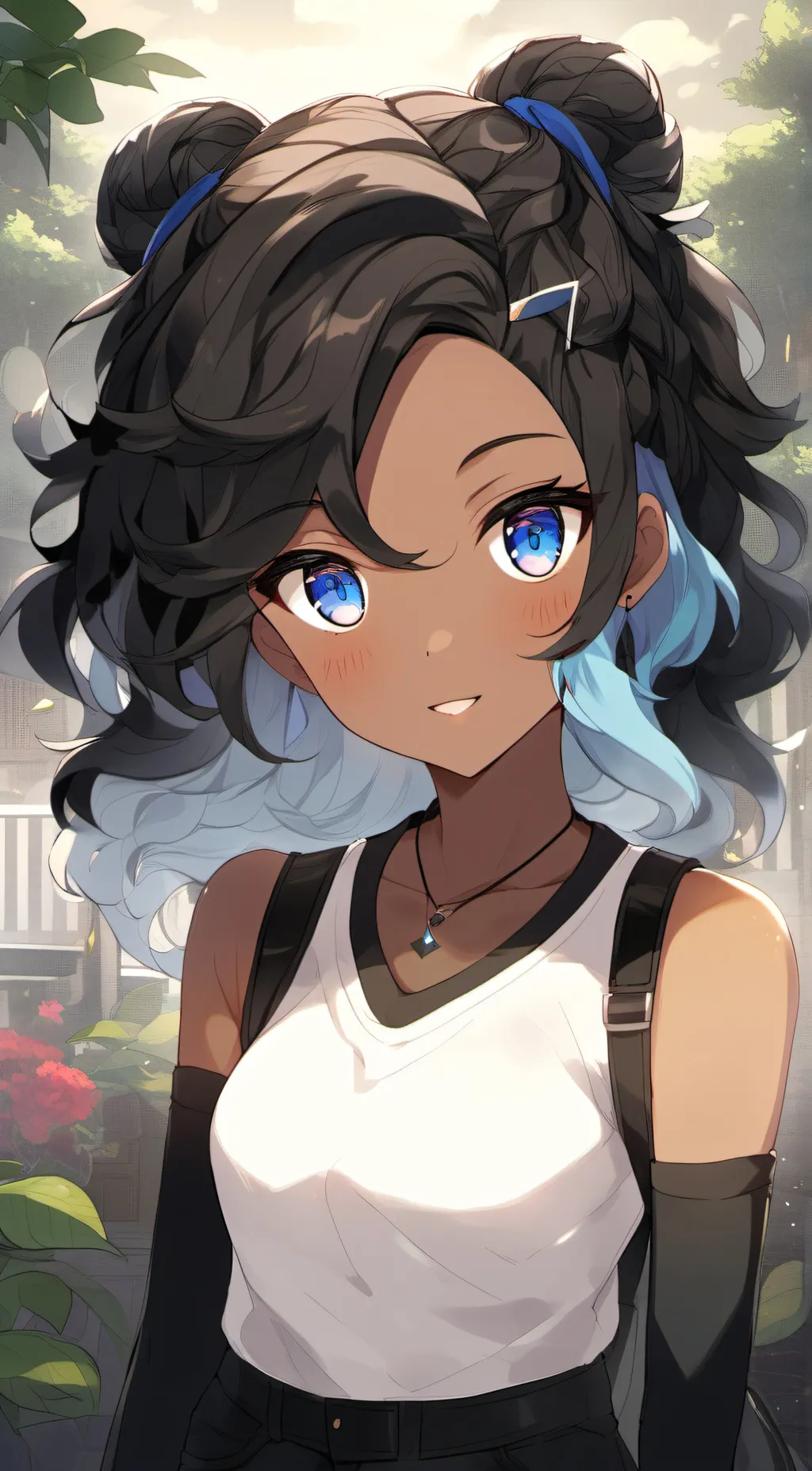 ai character: mika background