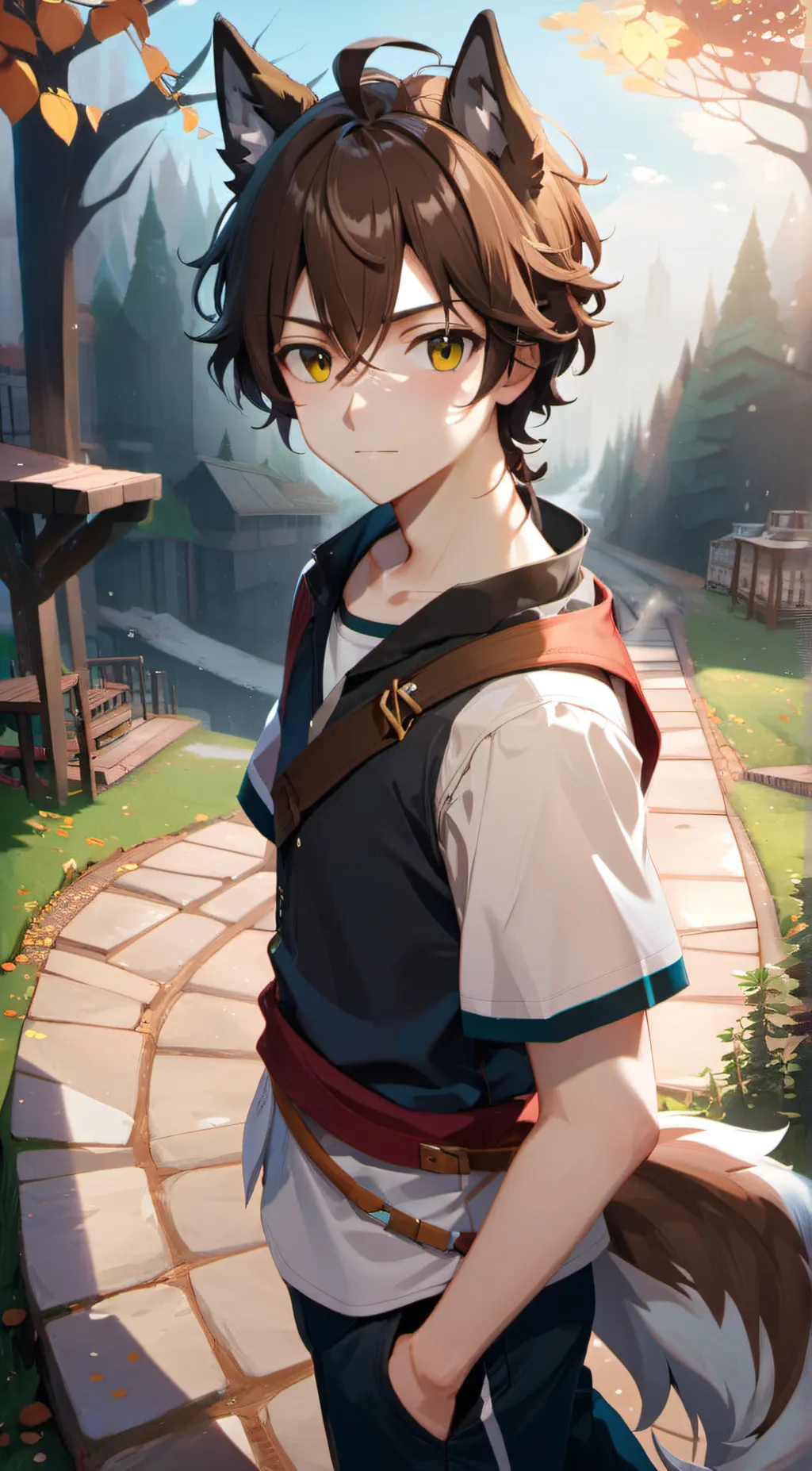 ai character: Nyx  background