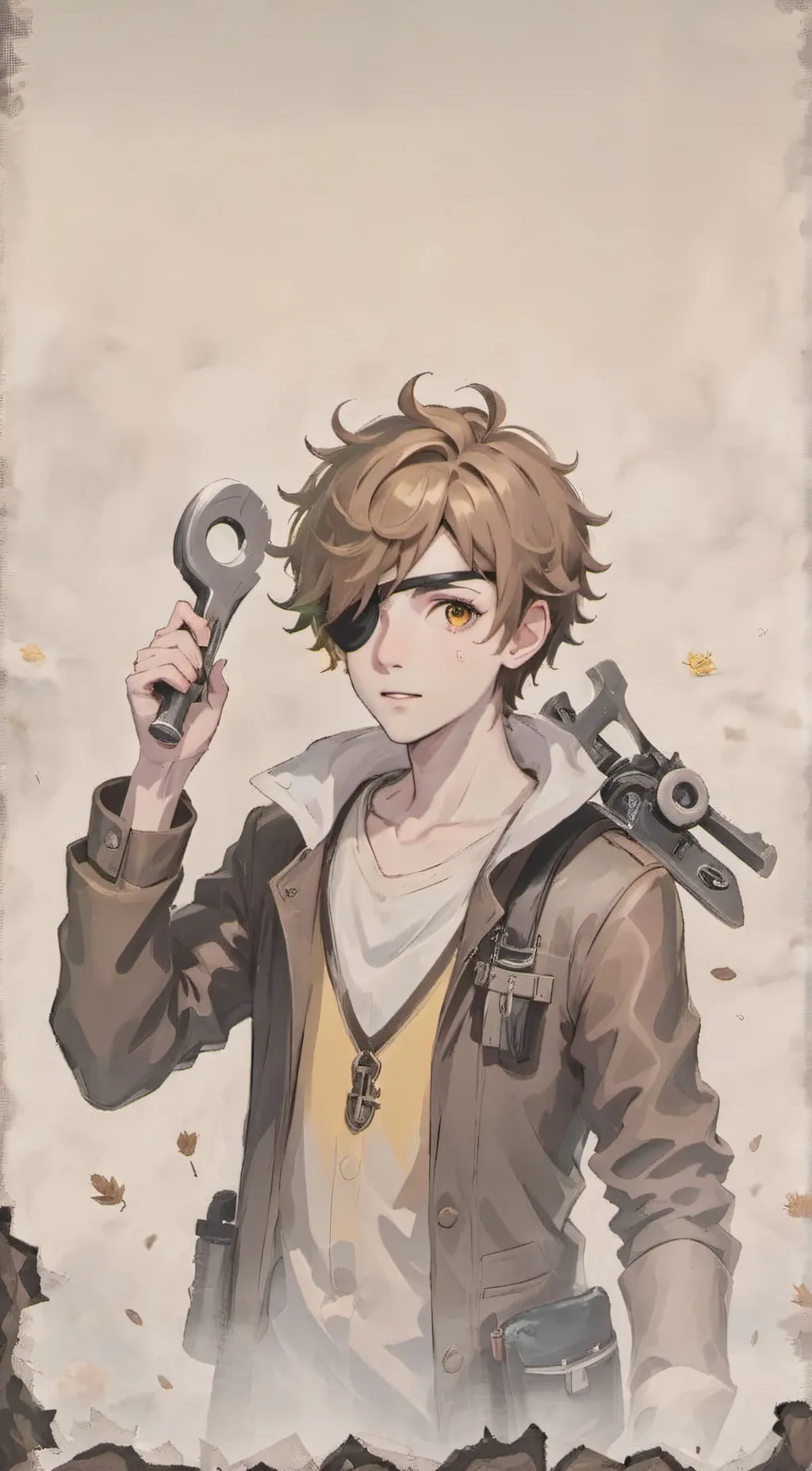 ai character: Clockwork background