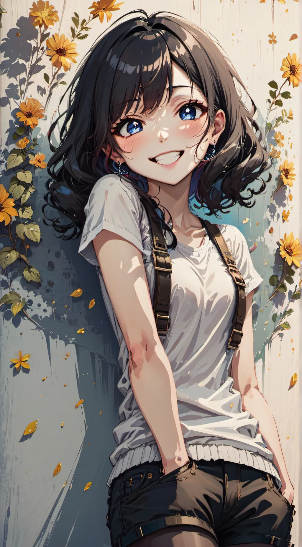 ai character: Melody Skylight background