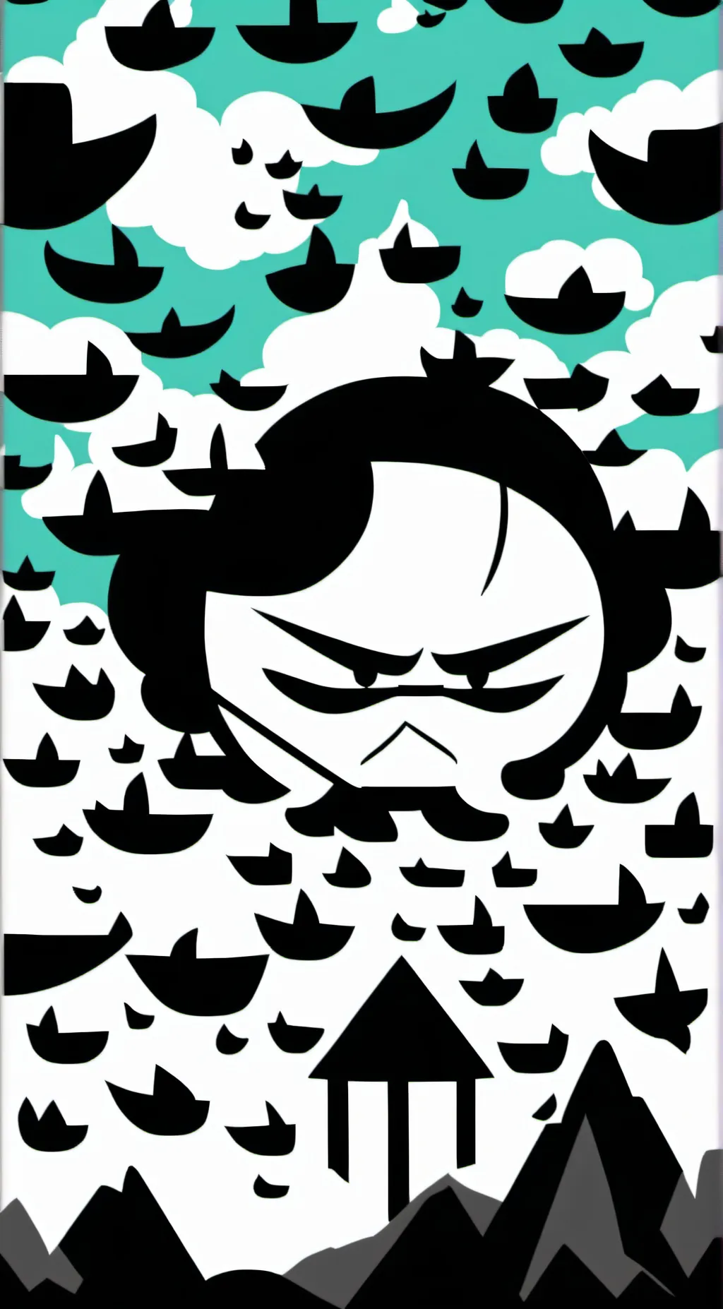 ai character: Devil Cat background