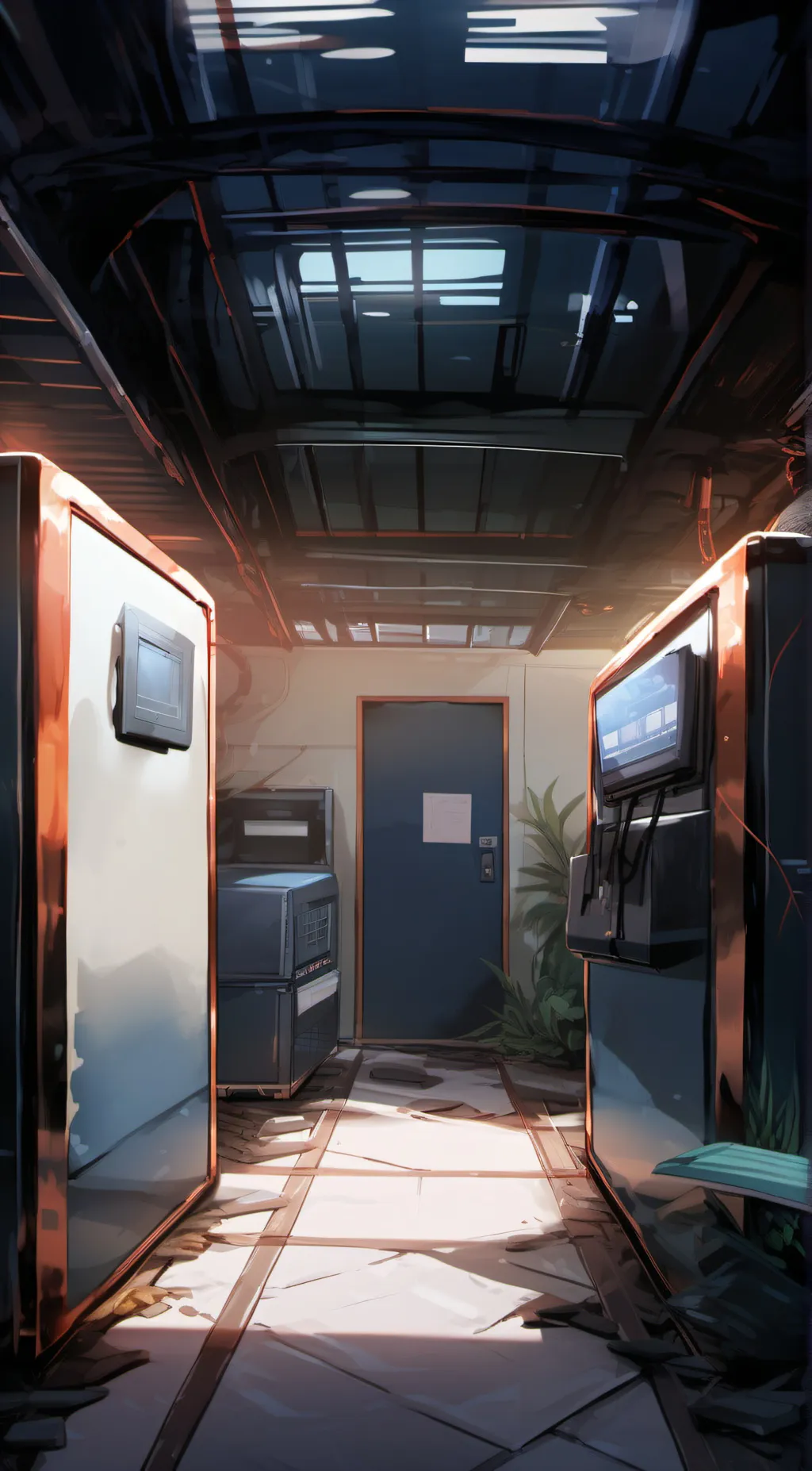 ai character: Fnaf 2 background