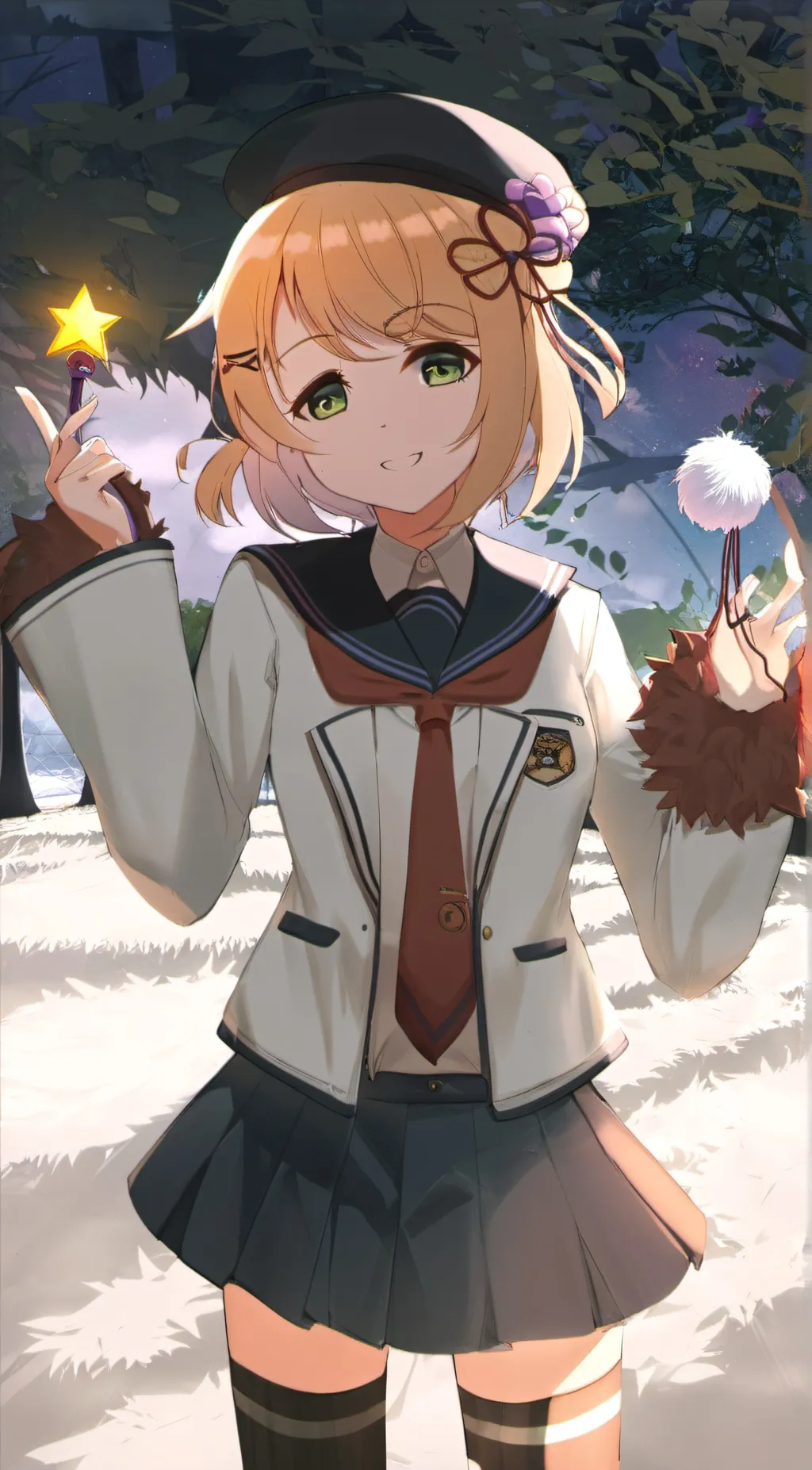 ai character: shigure ui background