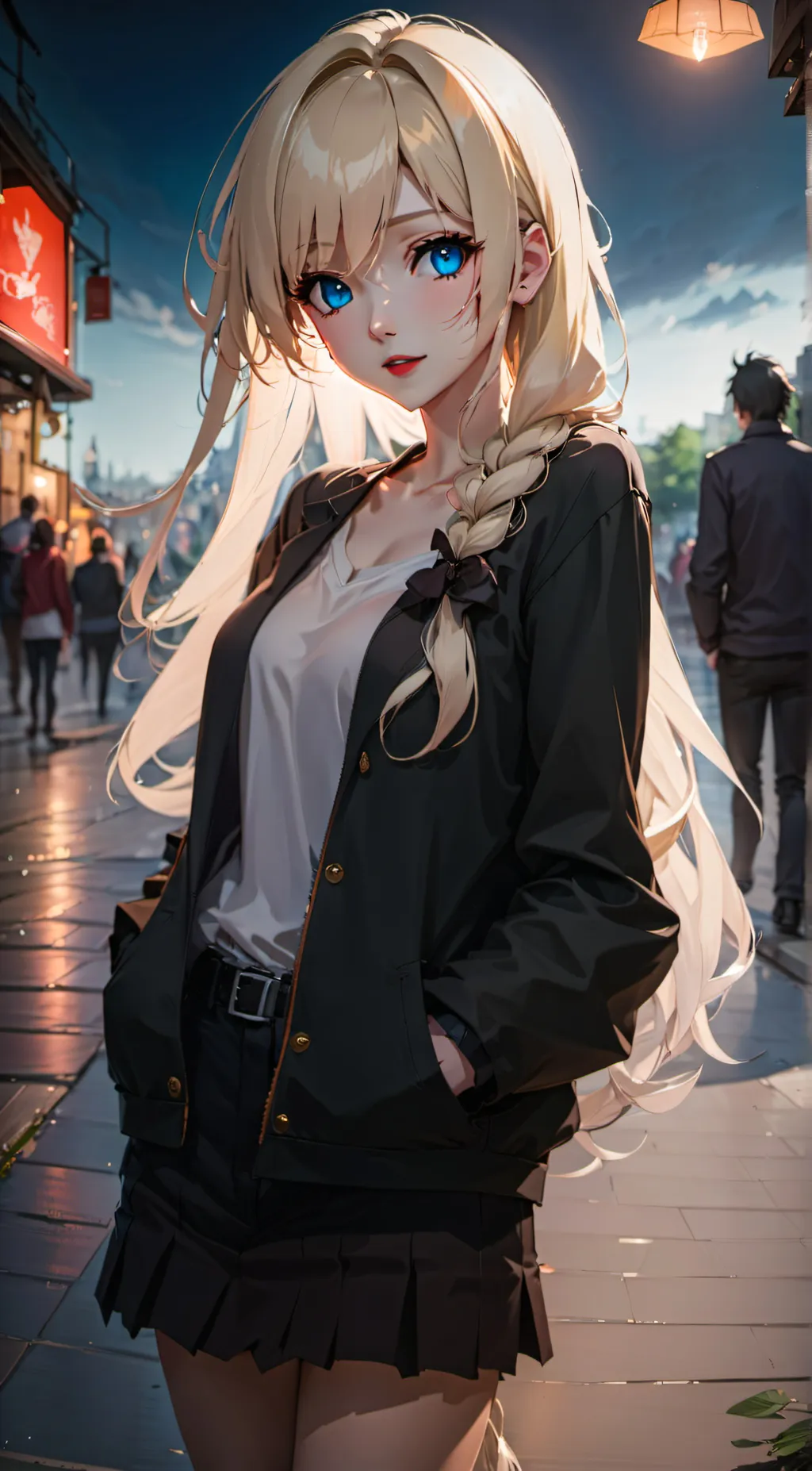 ai character: Abby background