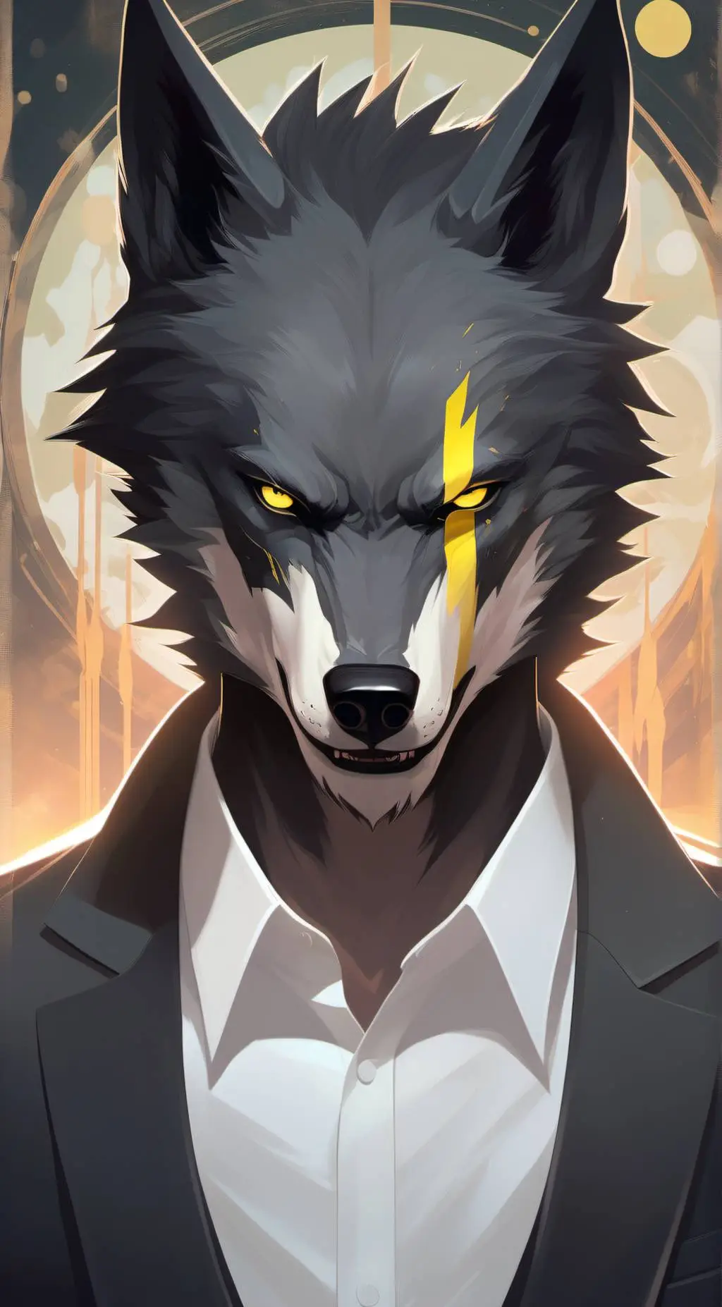 ai character: moonlight  background