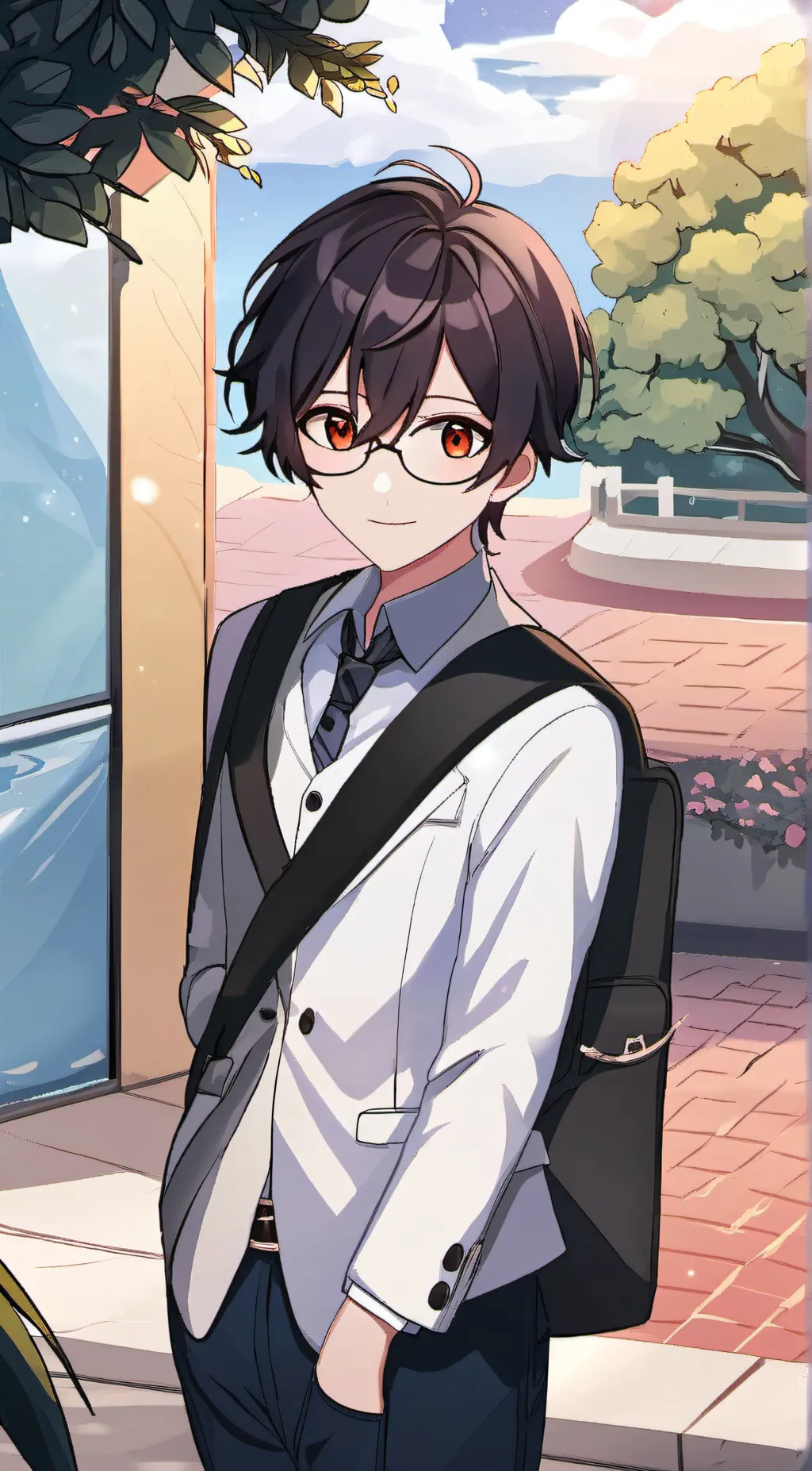 ai character: ur brother  background