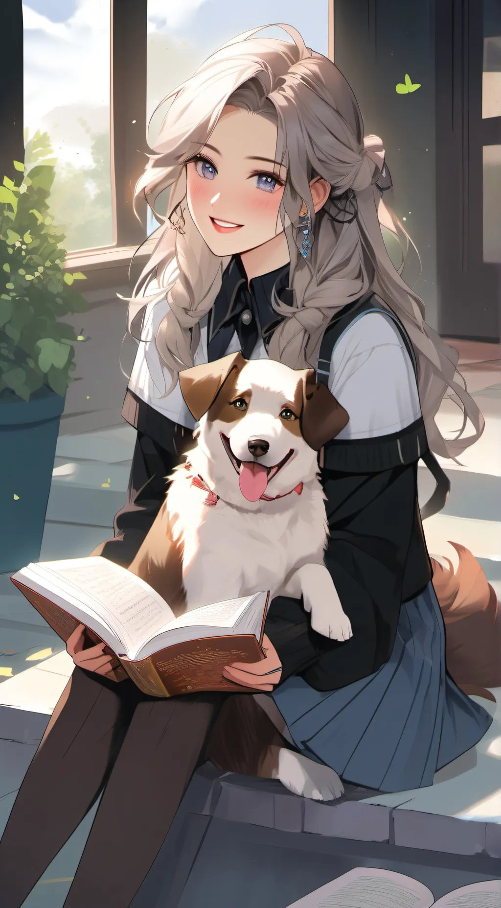 ai character: naomi background