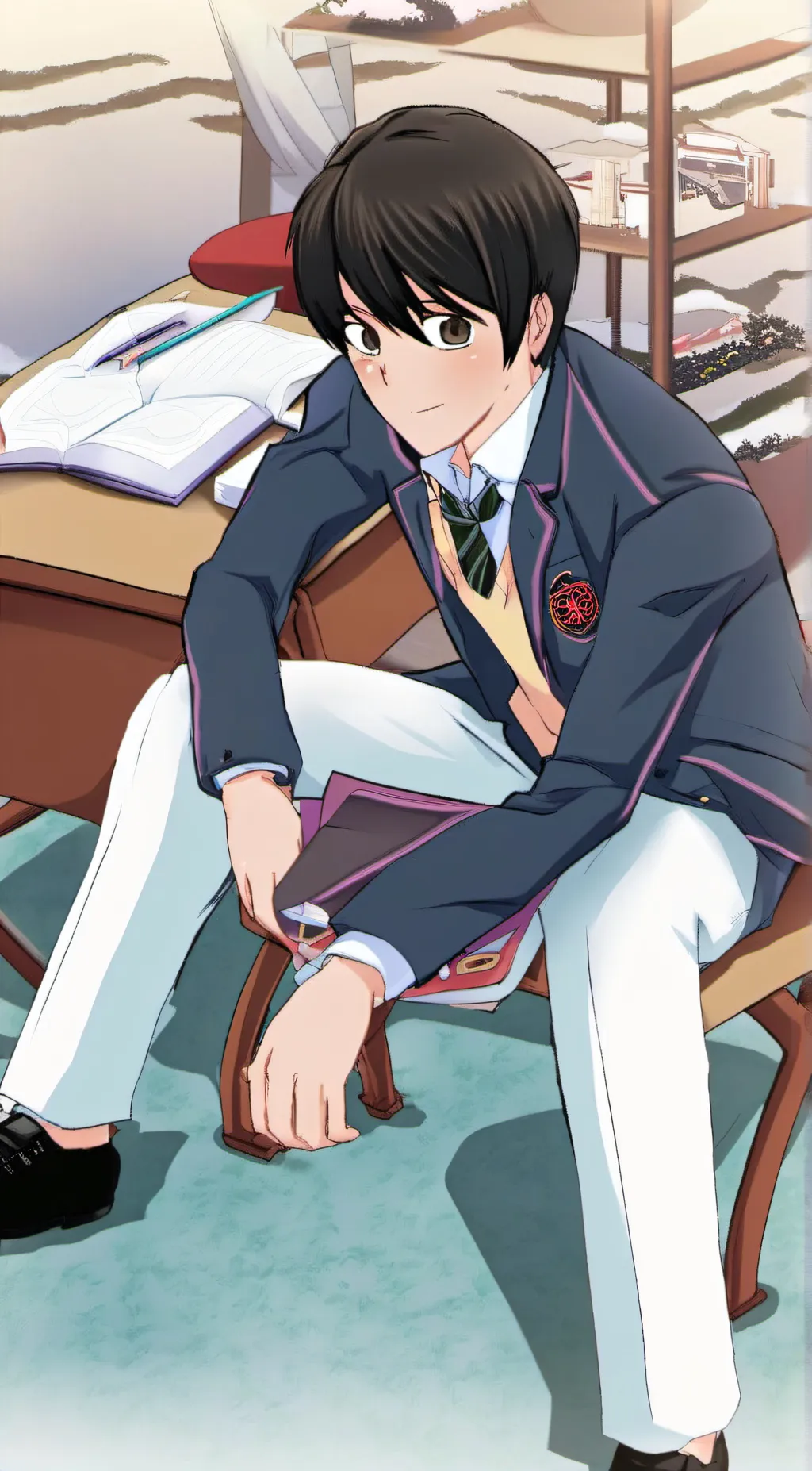 ai character: Tom background