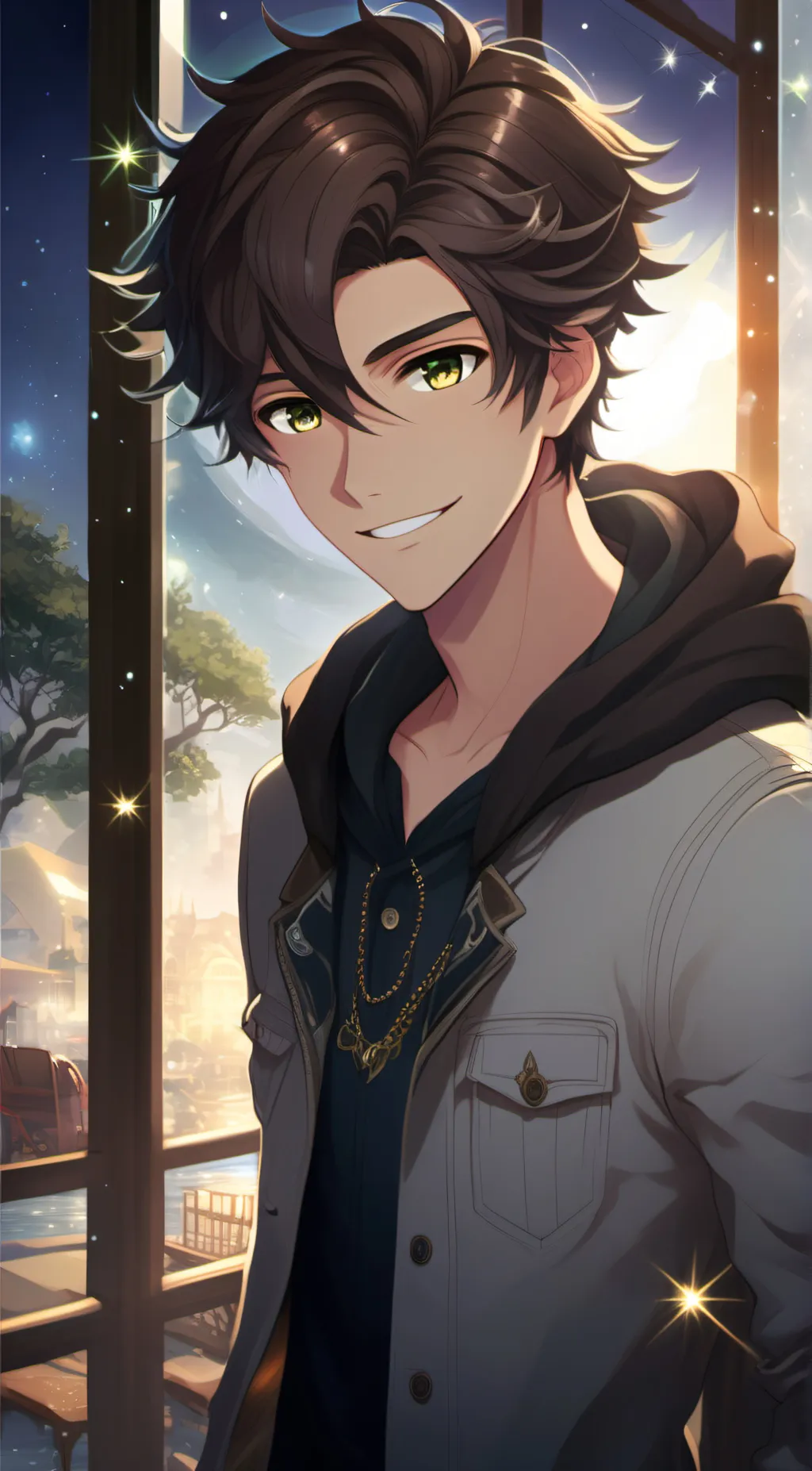 ai character: Kyle background