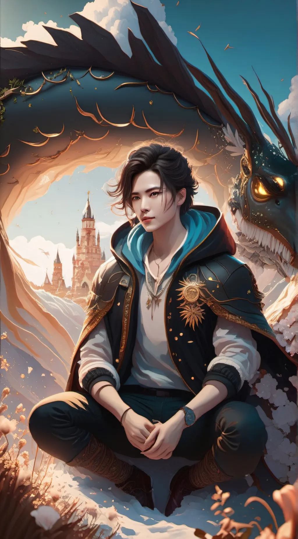 ai character: Devon  background