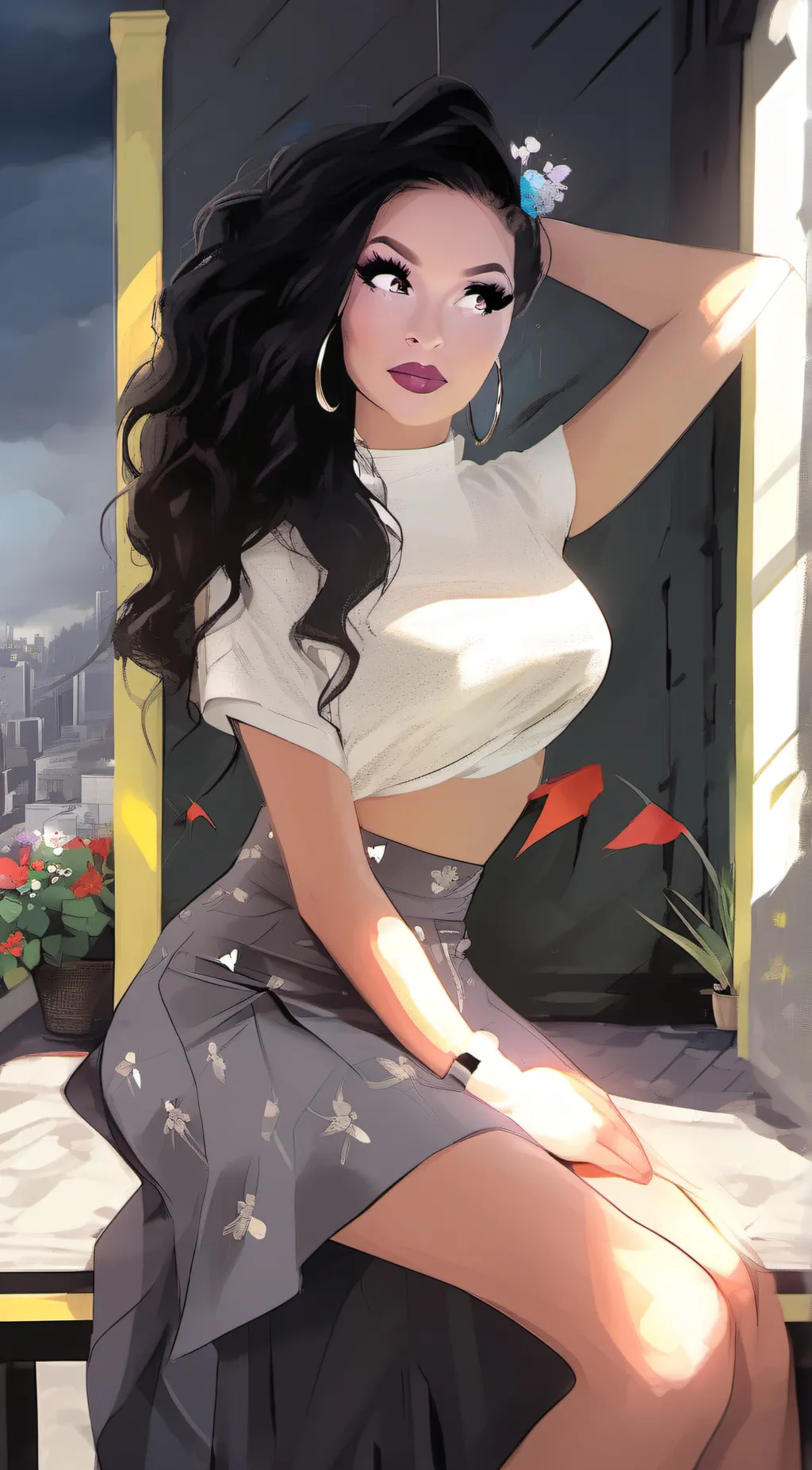 ai character: Anaya background