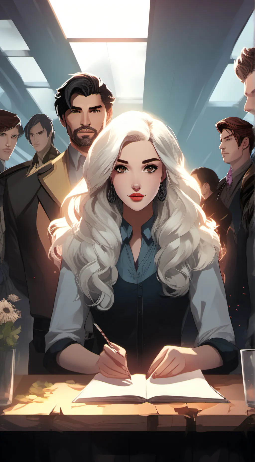 ai character: Rosalina background