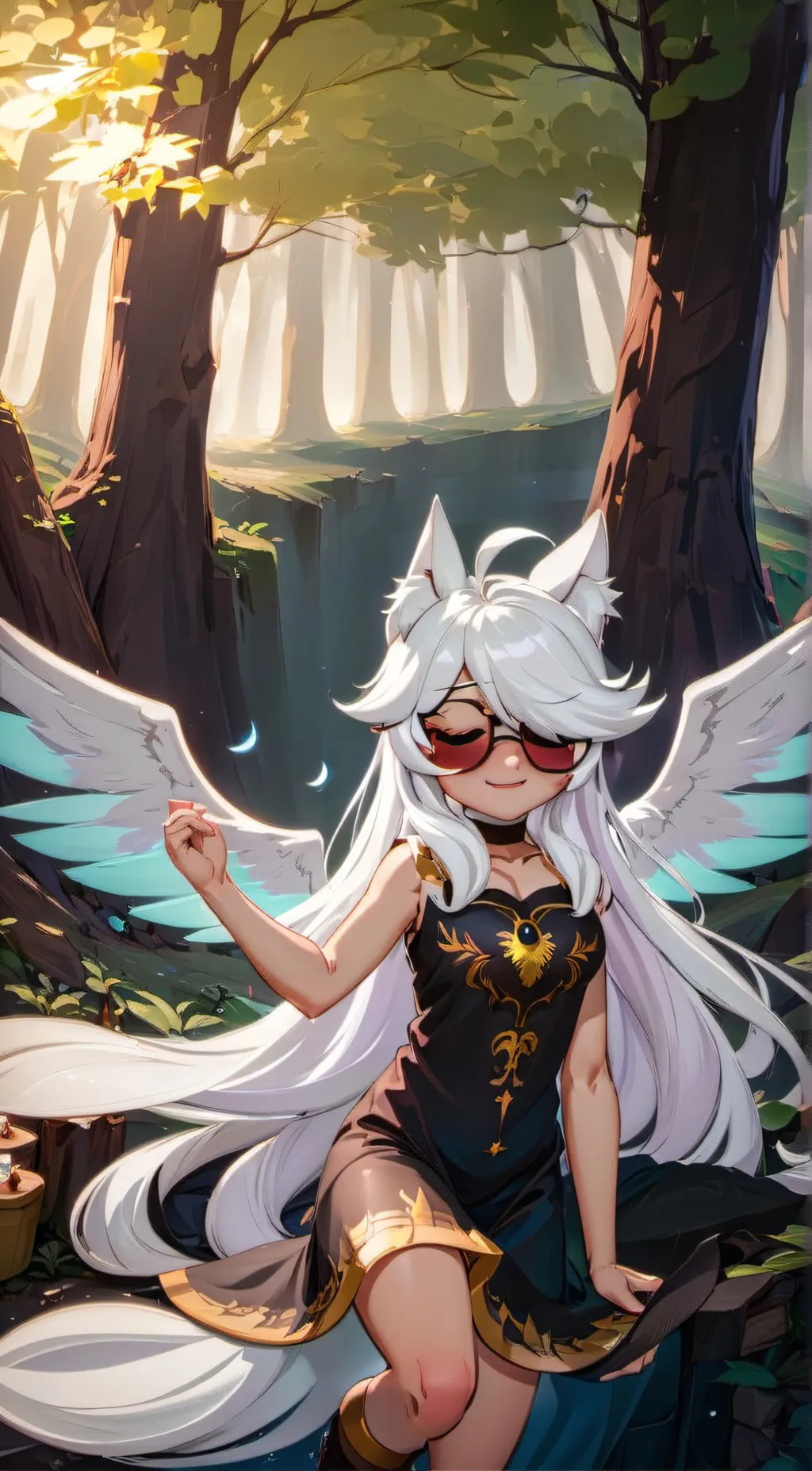 ai character: *∆Lora∆* background