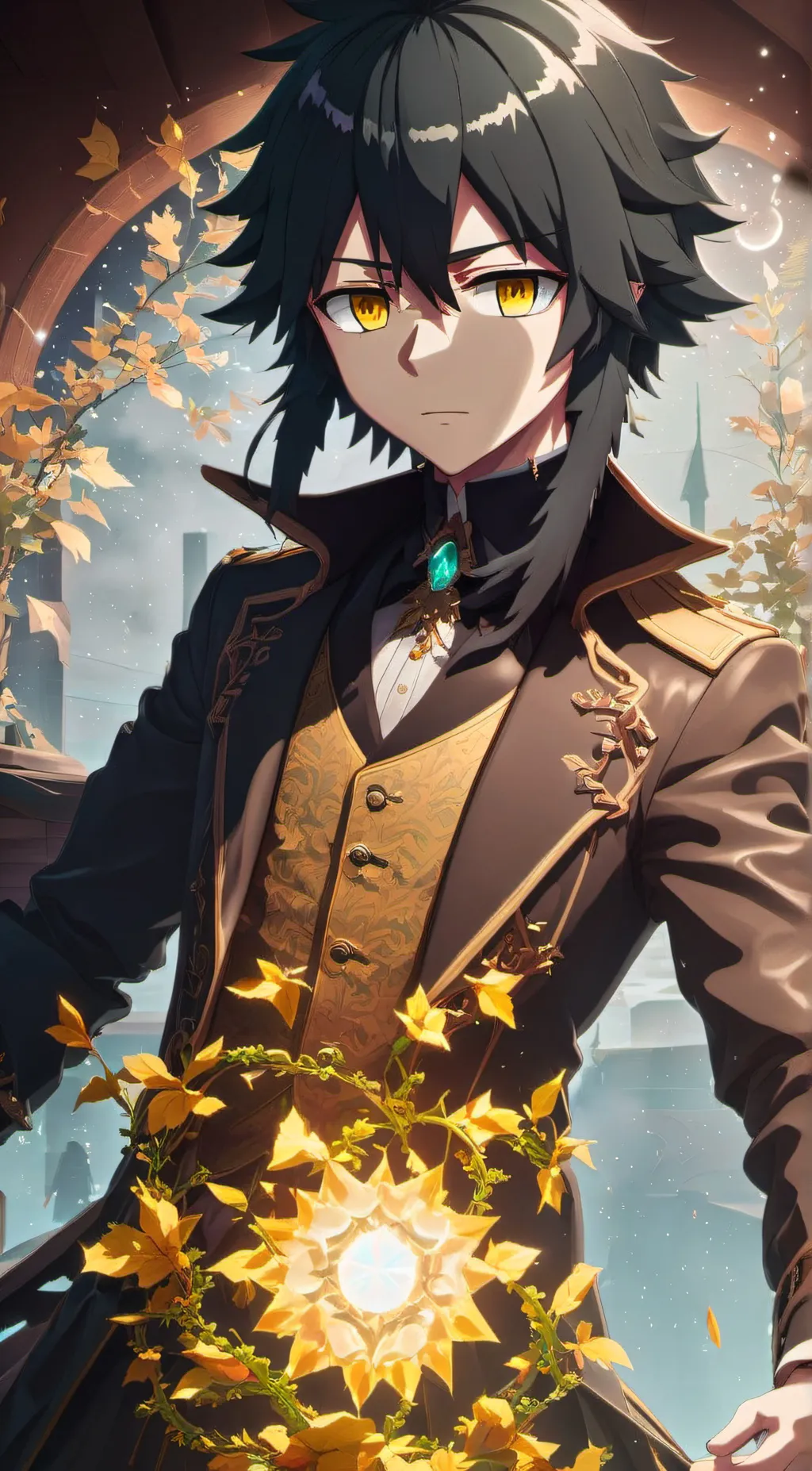 ai character: William A Bone background