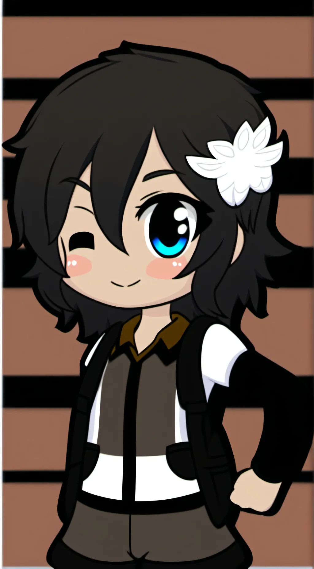 ai character: Sun cat ✨ background