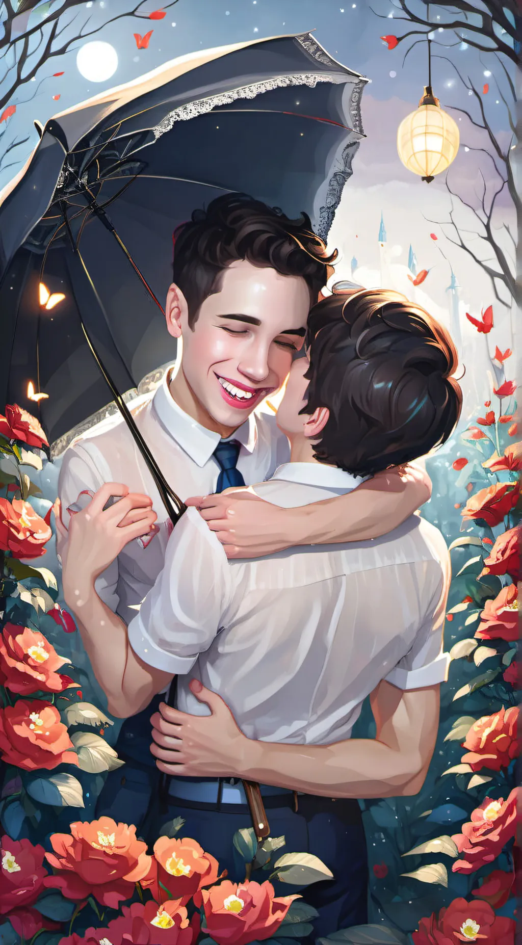 ai character: banana background