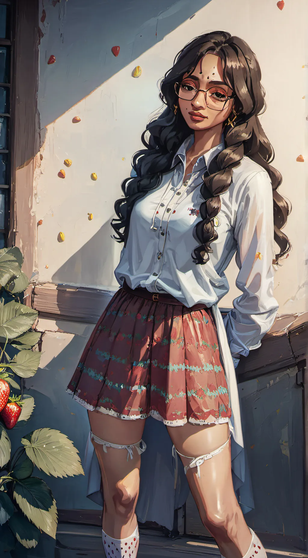 ai character: 🍓 Lia 🍓 background