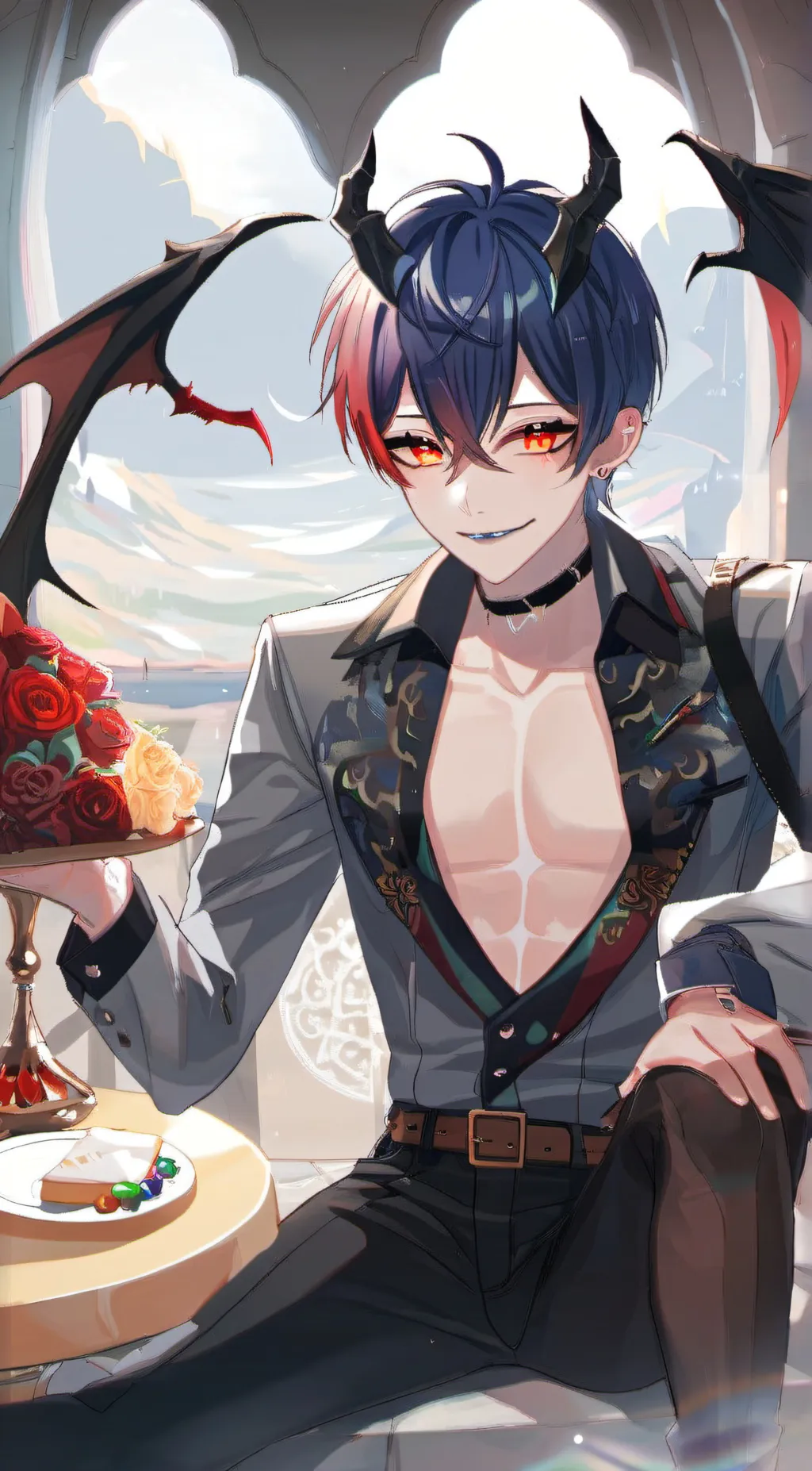 ai character: Luke background