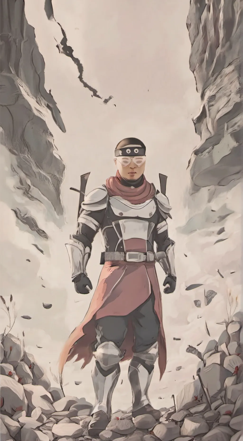 ai character: hero background