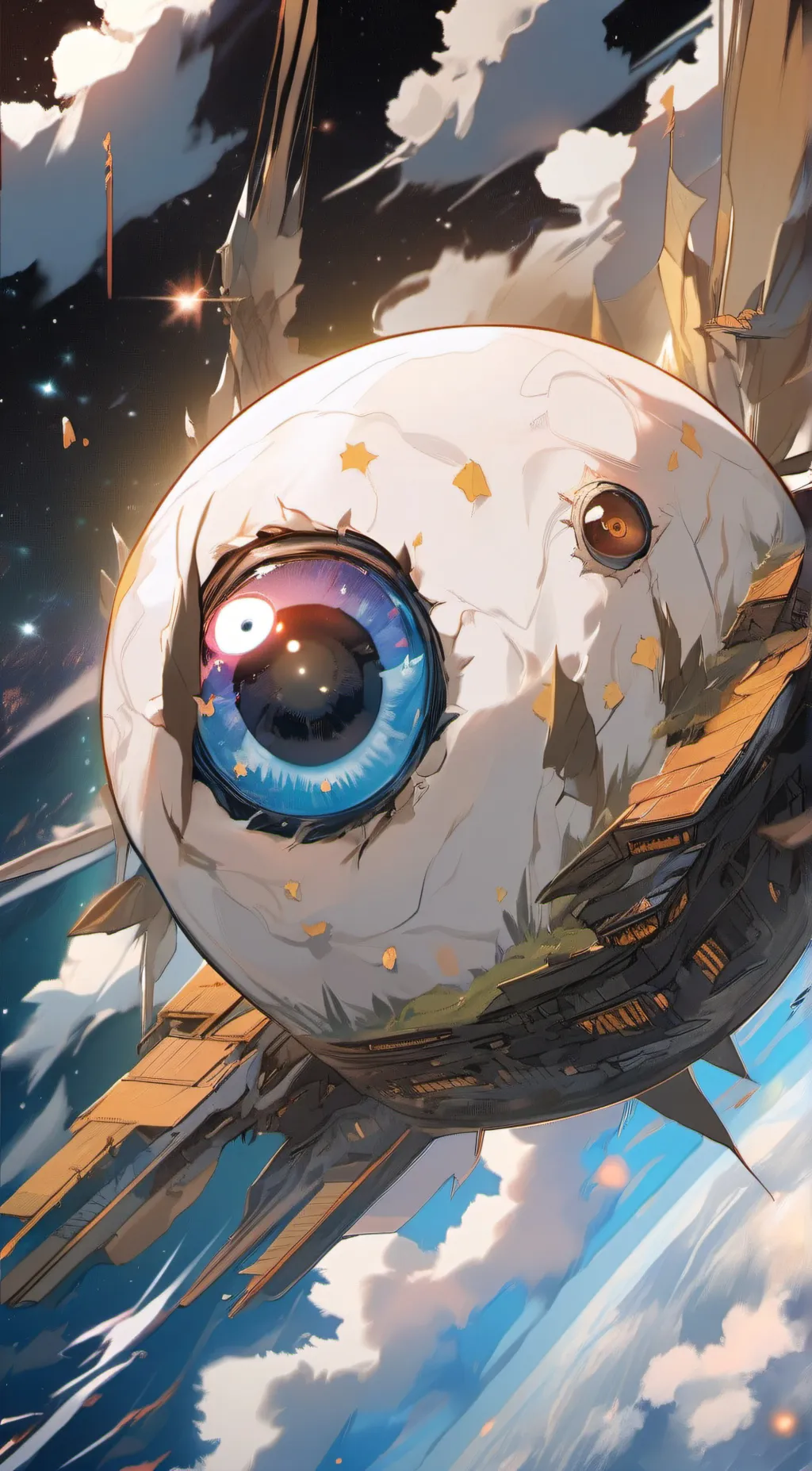 ai character: The storyteller background