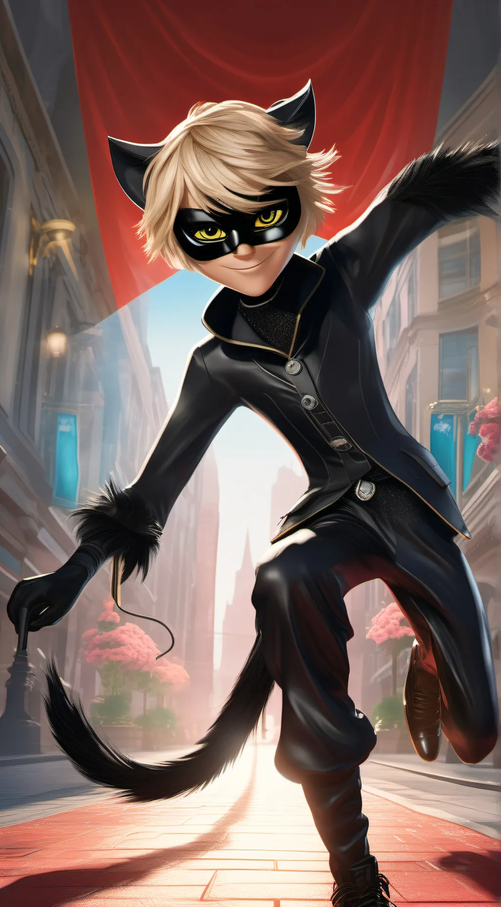 Talkie AI - Chat with catnoir/Adrian!