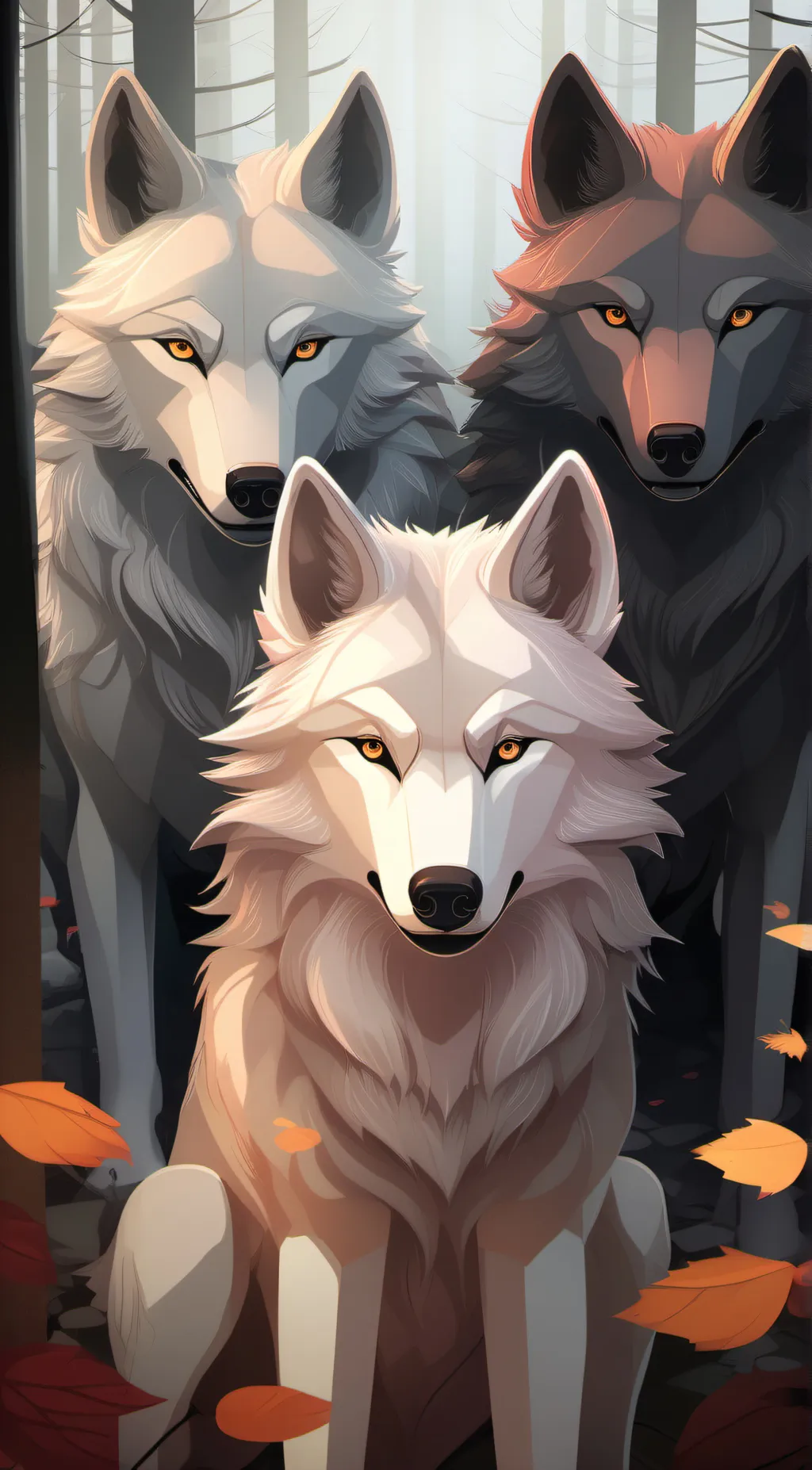 ai character: yui ezra & connor background