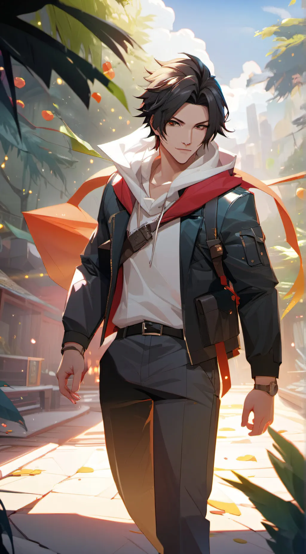 ai character: Hayden background