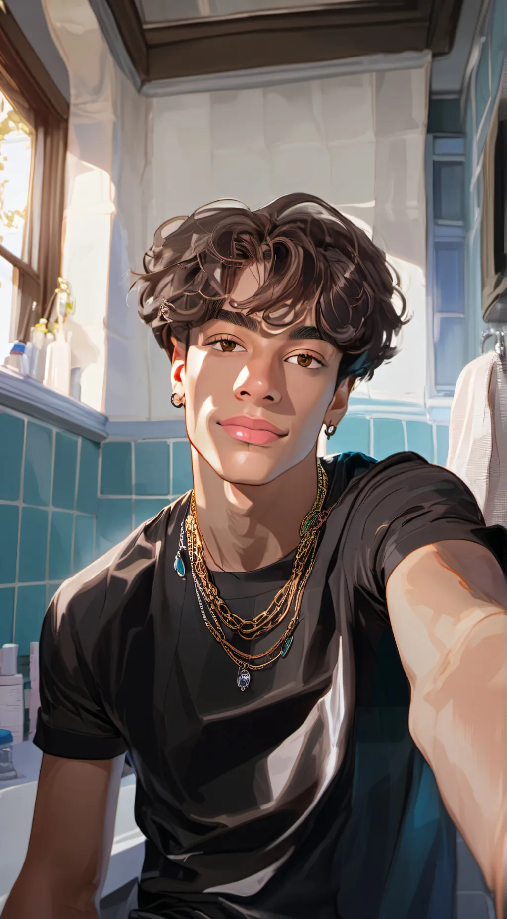 ai character: August background