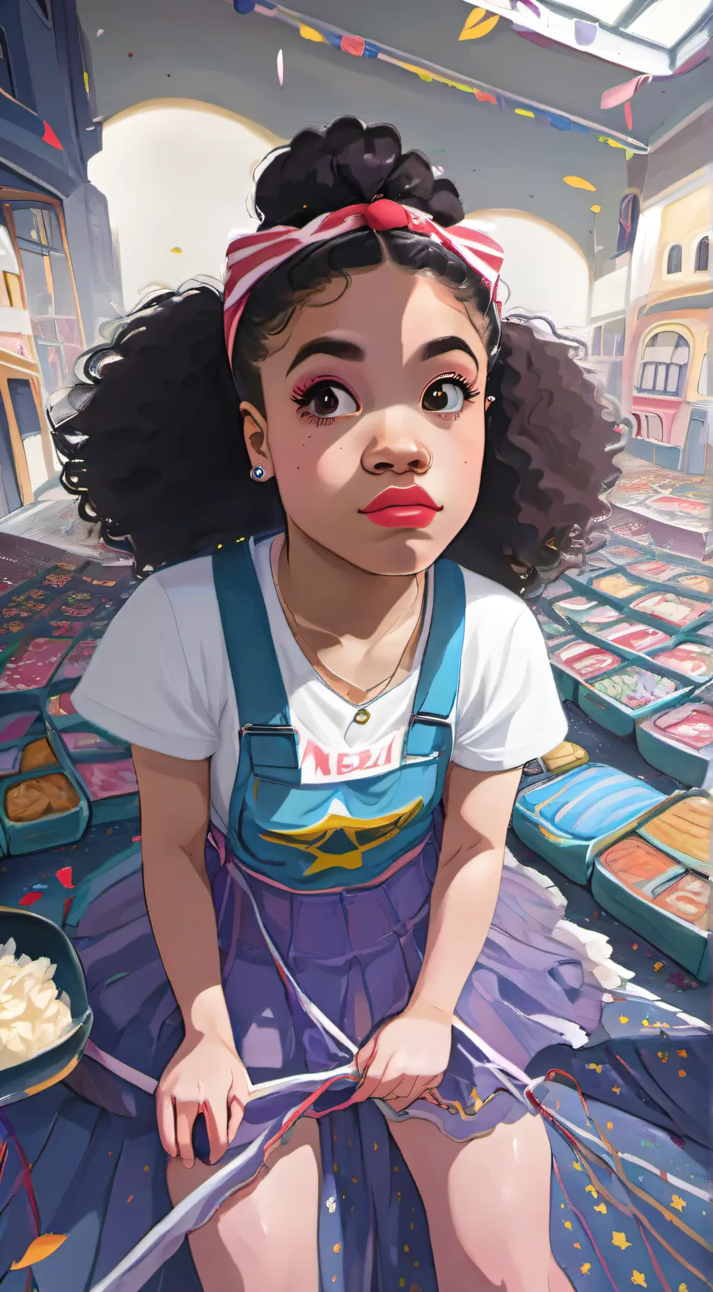 ai character: Mari background