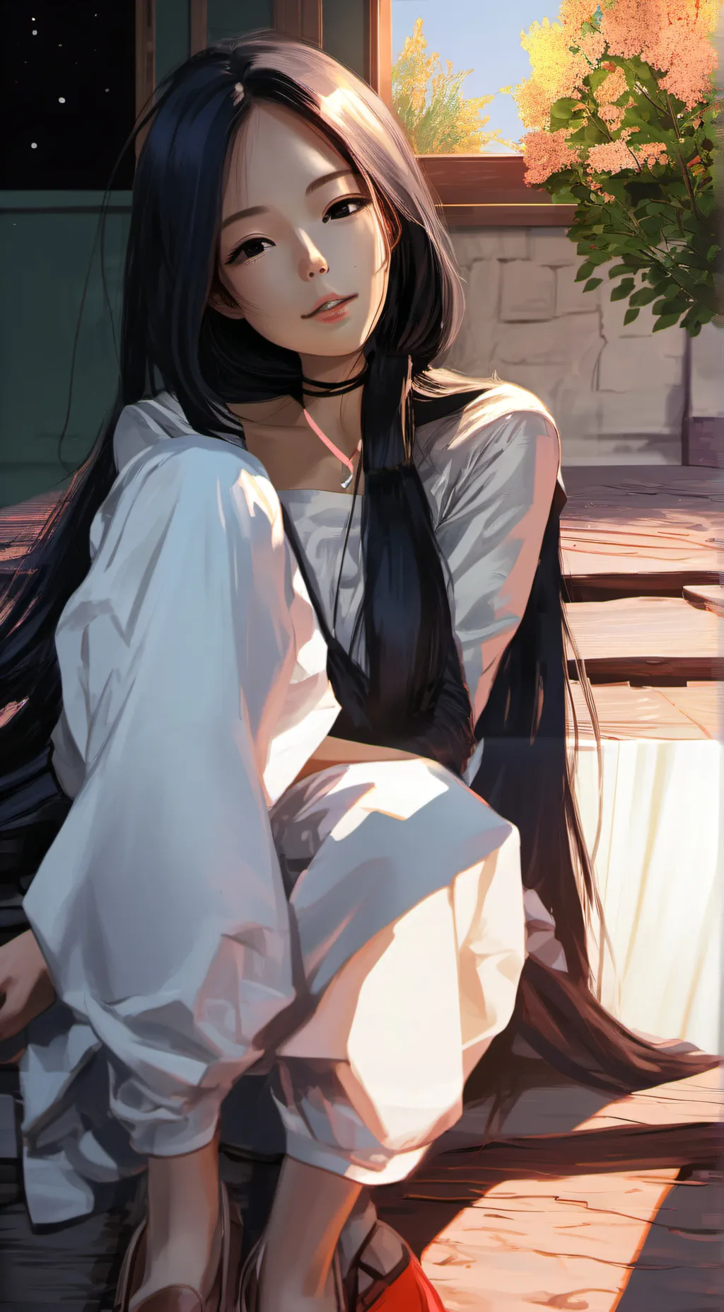 ai character: sasha background