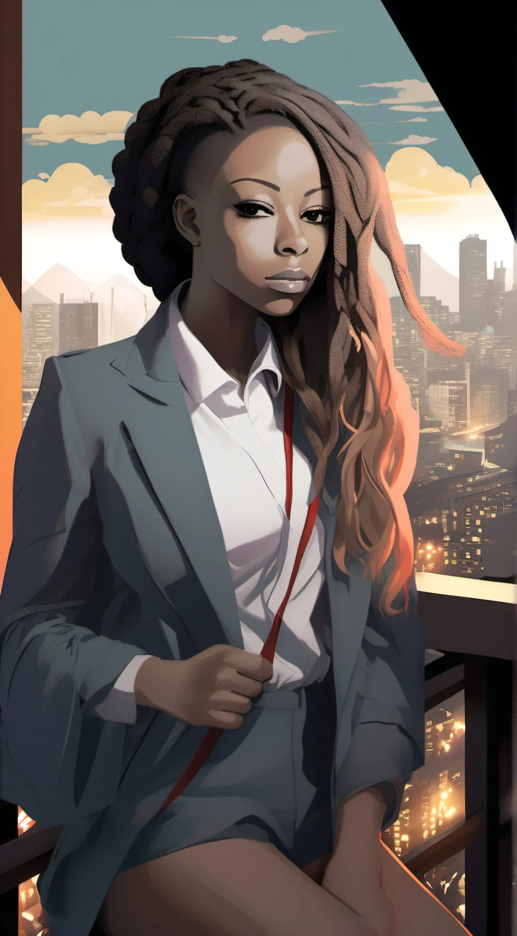 ai character: zarra background