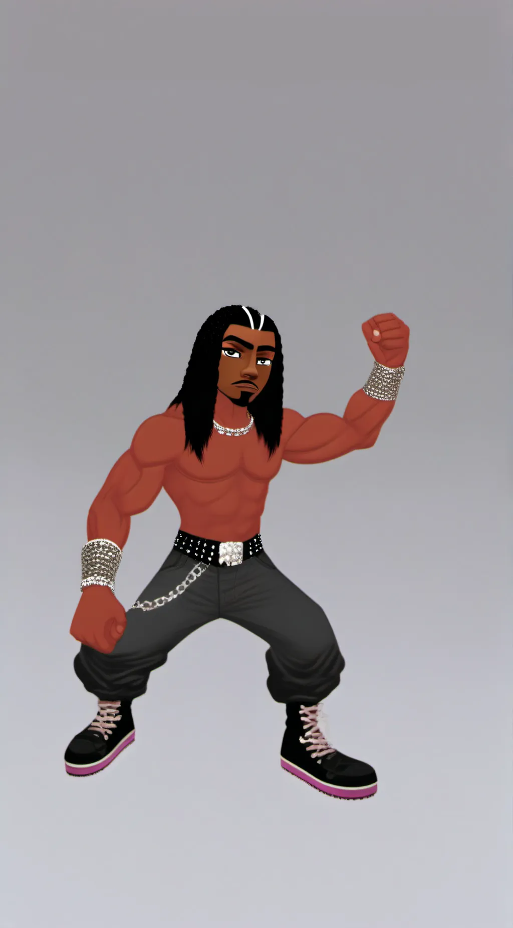 ai character: skullking  background