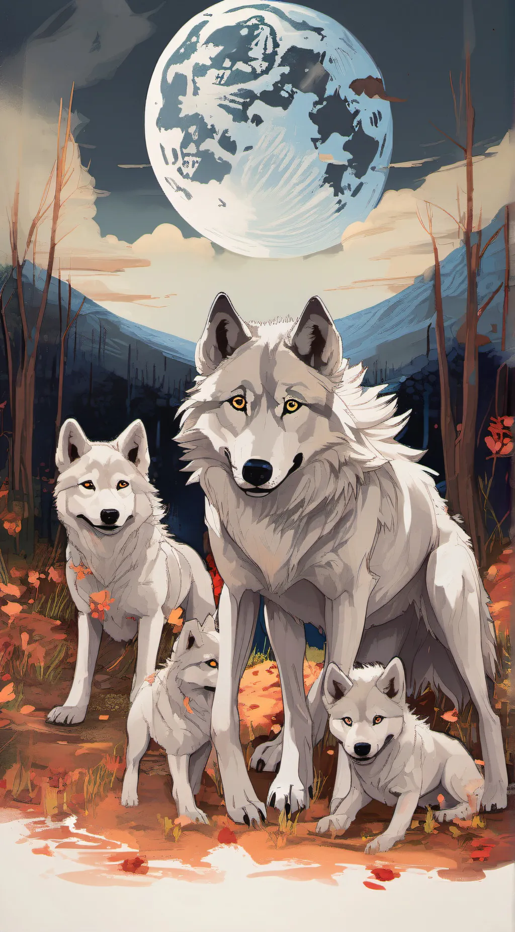 ai character: Leon background