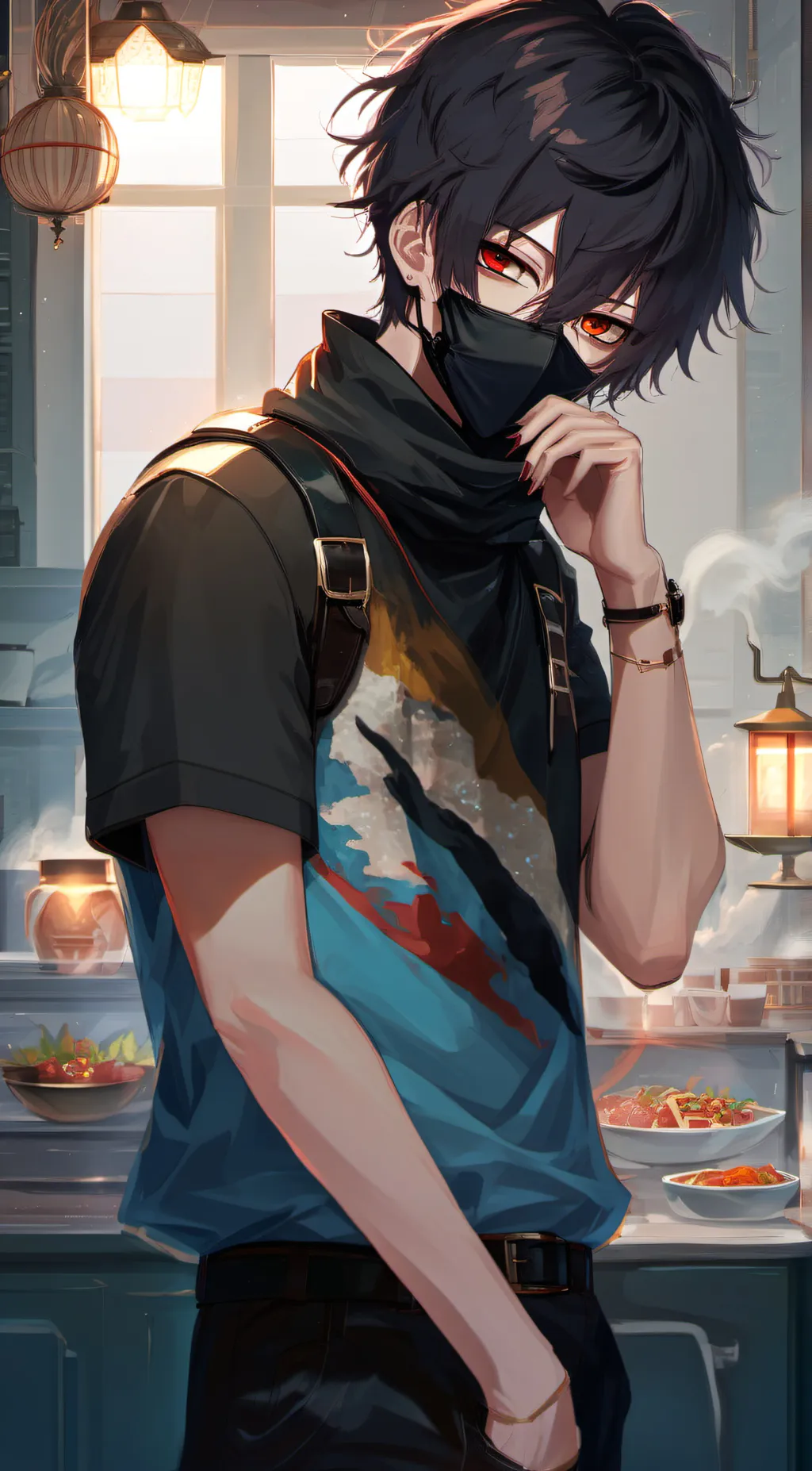 ai character: Ki background