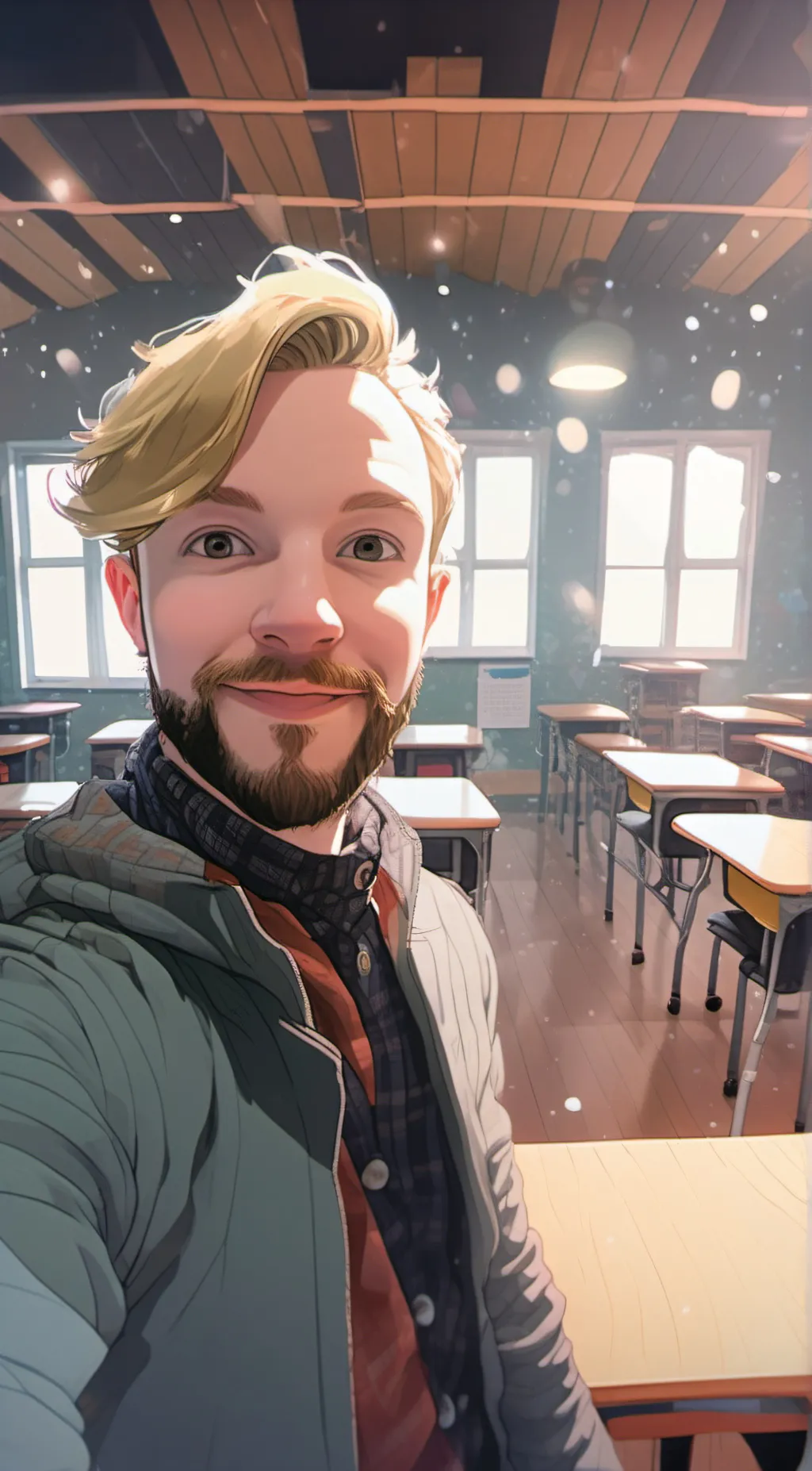 ai character: Gavin Abbott background