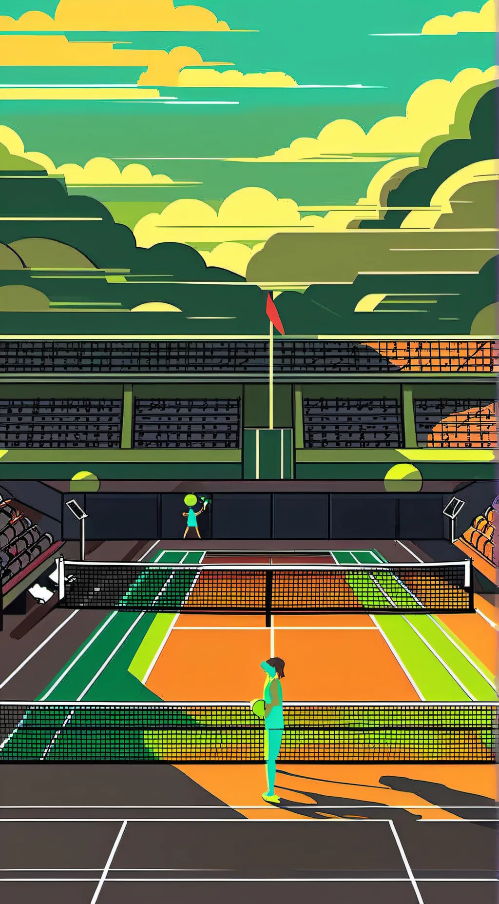 Talkie AI - Chat with Supastar Tennis