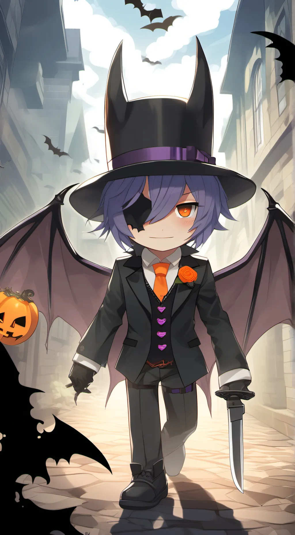 ai character: nightmarey(Roblox) background