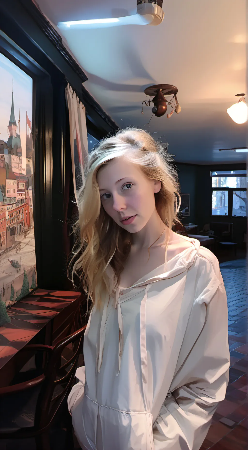 ai character: Olivia  background