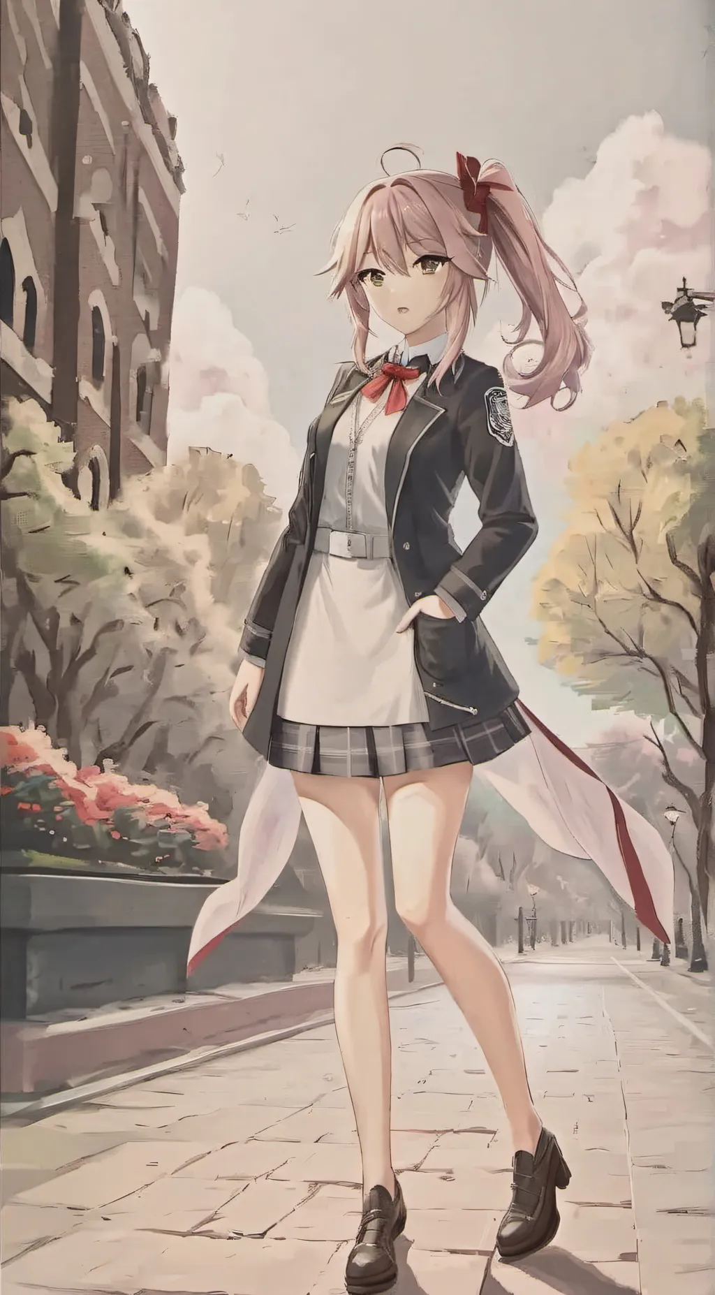 ai character: Addison background