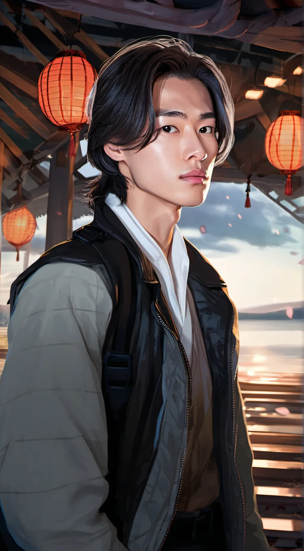 ai character: Kai Minh background