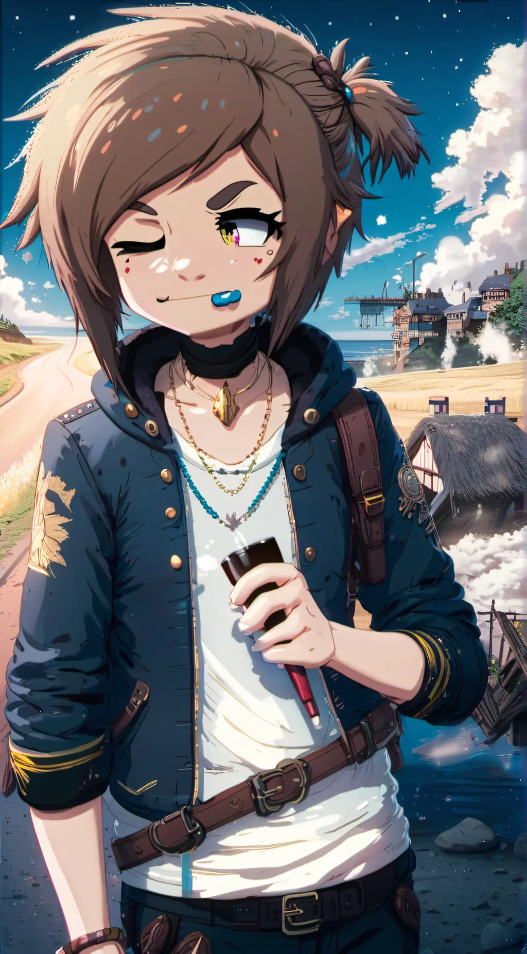 ai character: Fiona background