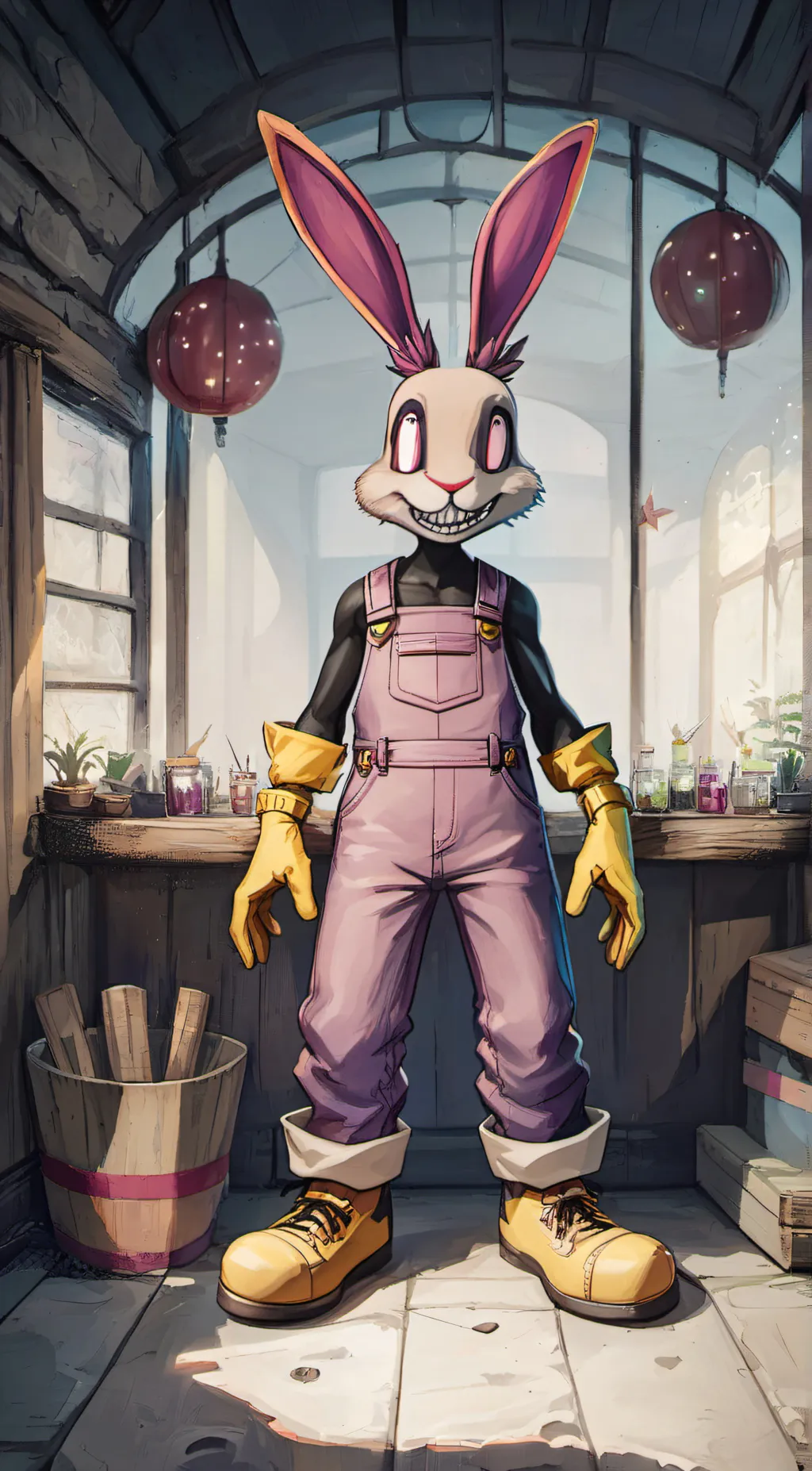 ai character: Jax  background