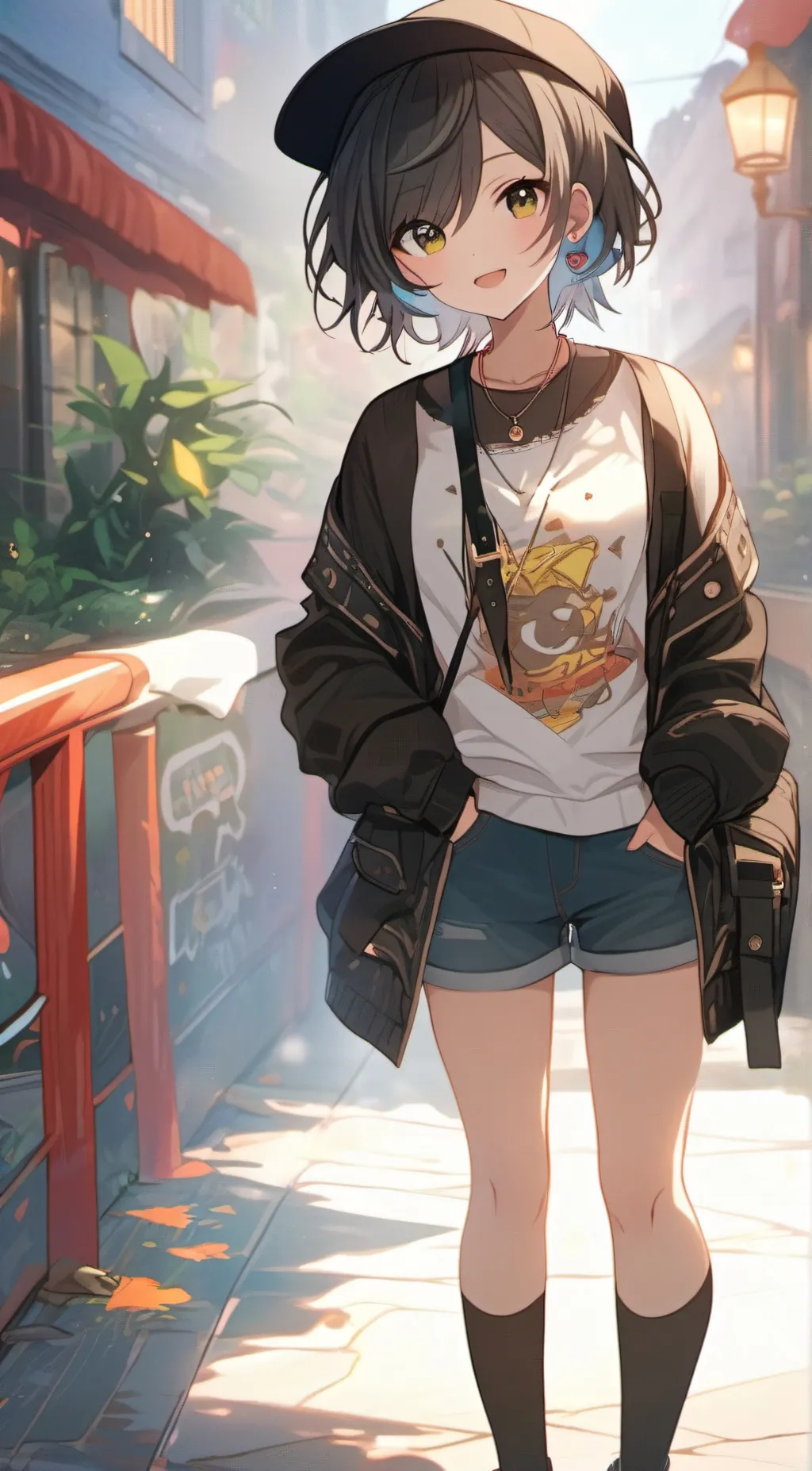 ai character: HARLO background