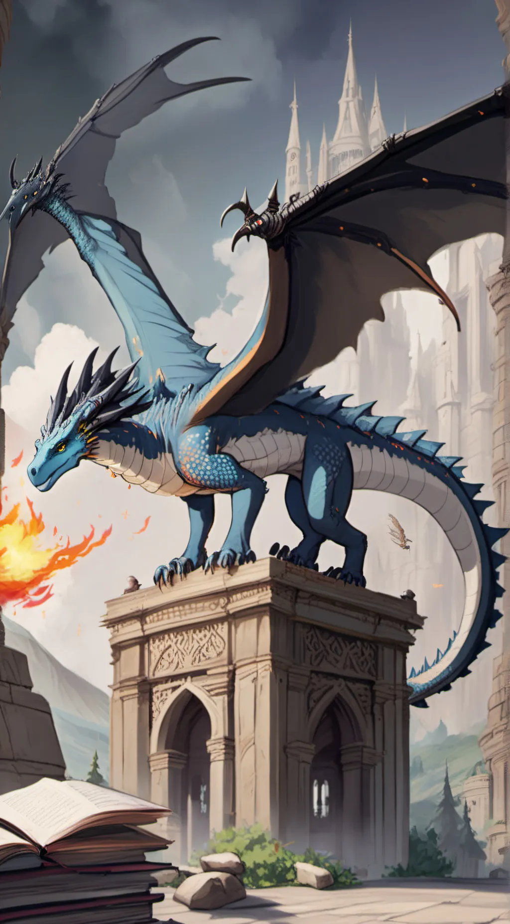 ai character: Clay x Peril background