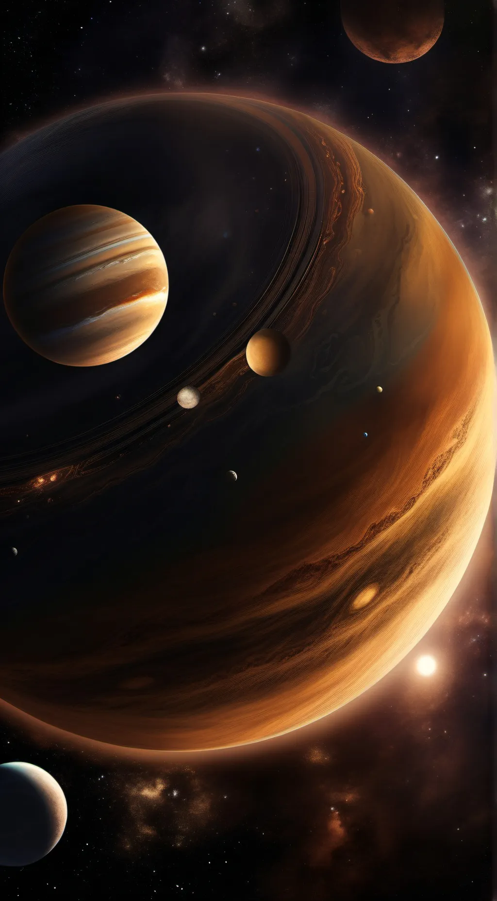 ai character: Wick + Solarballs background