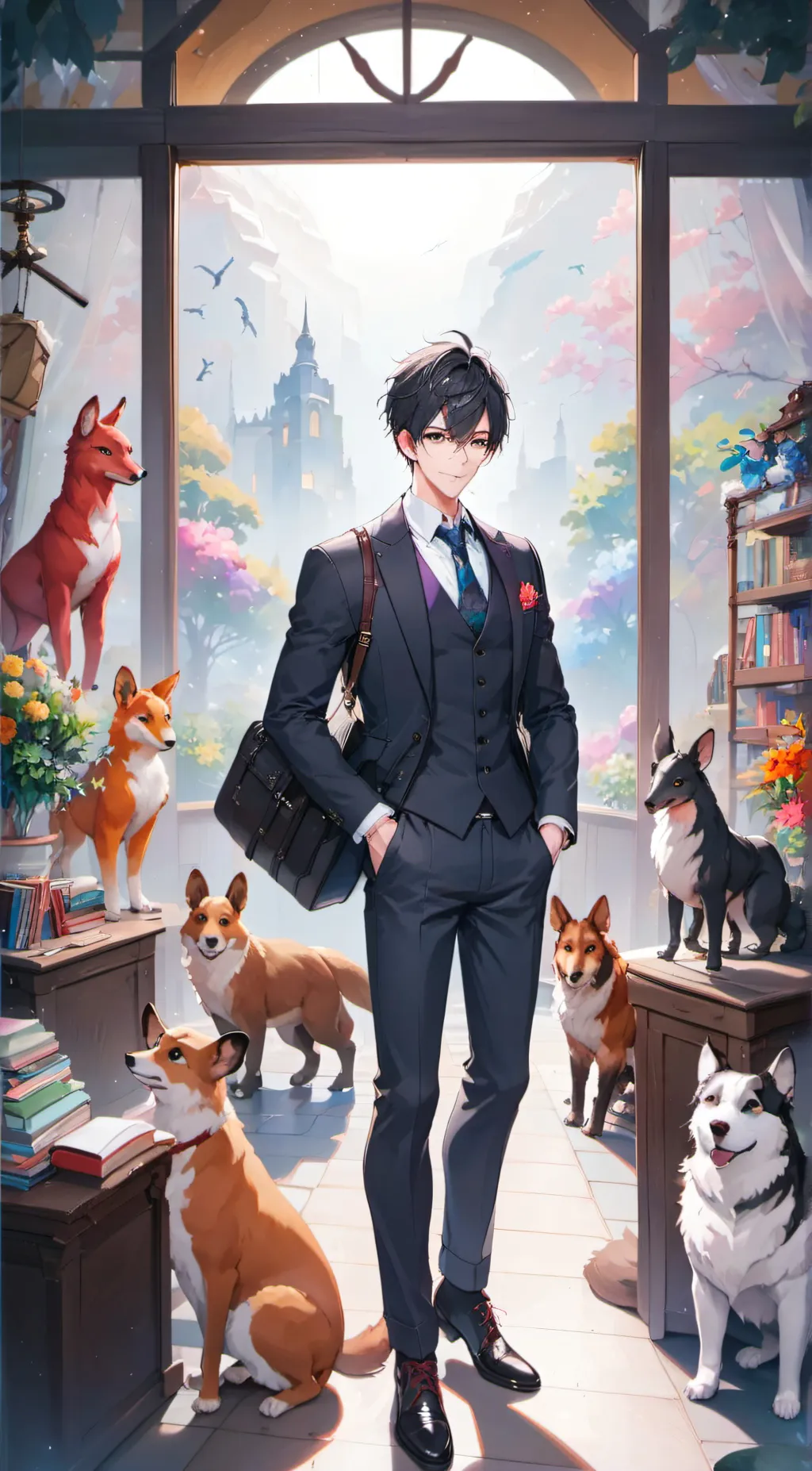 ai character: Jared background