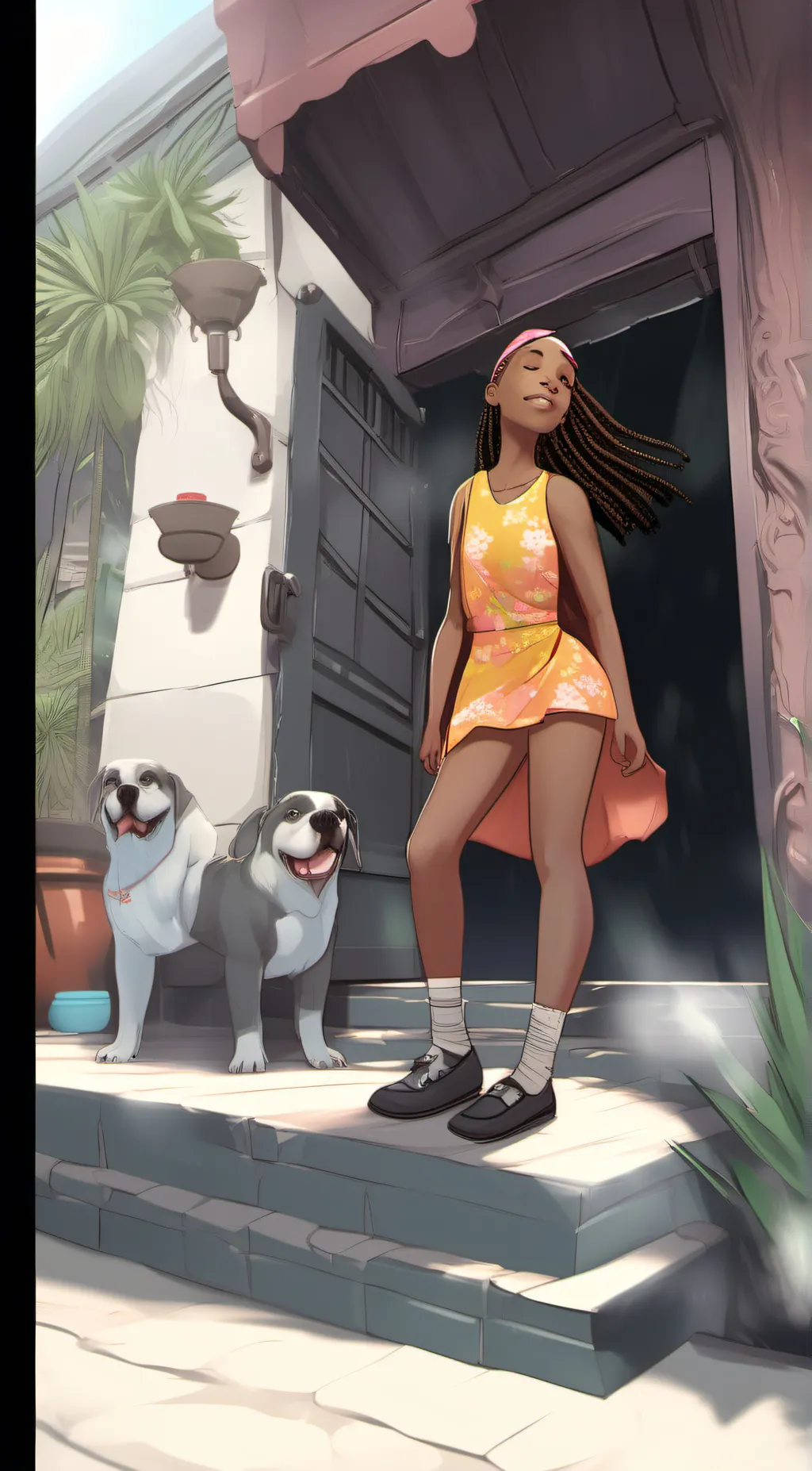 ai character: Christina background