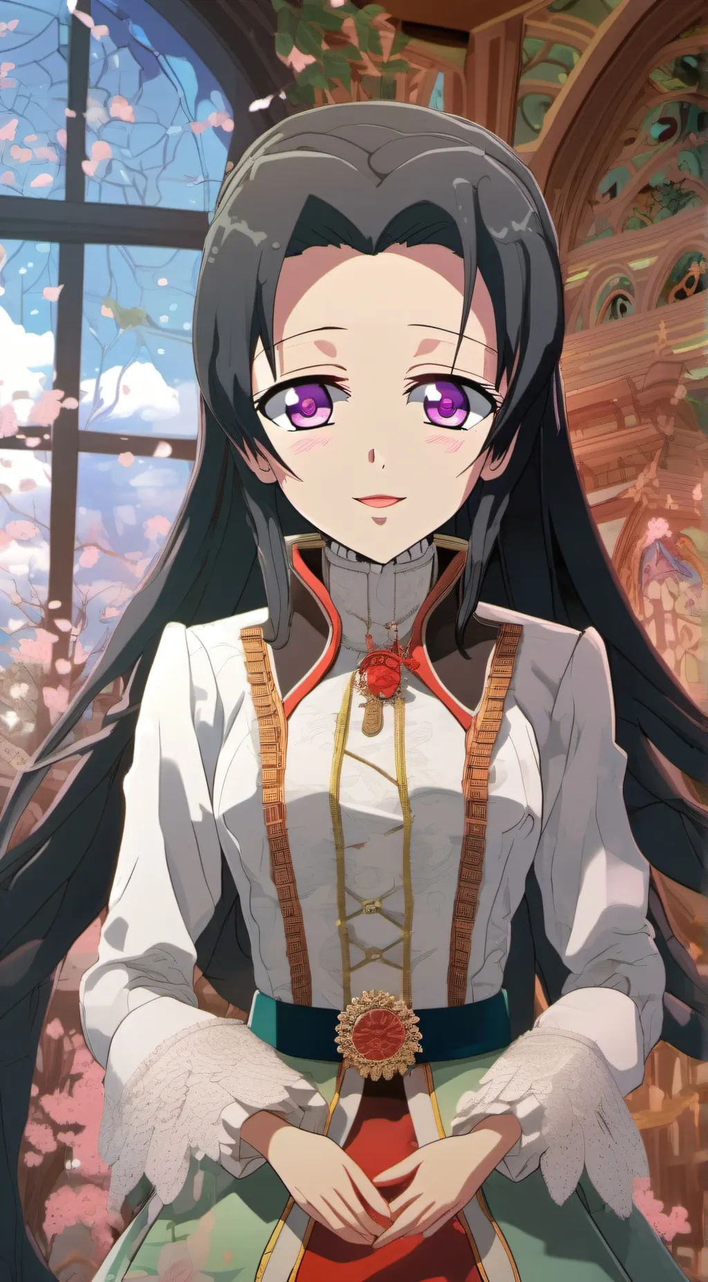 ai character: Mei mei background