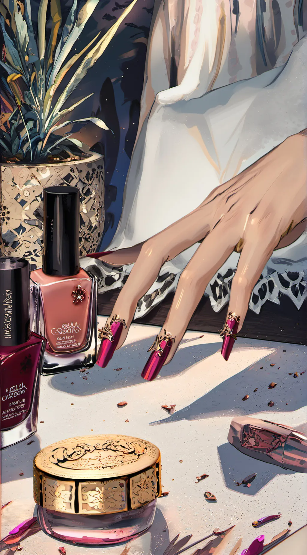 ai character: emma background